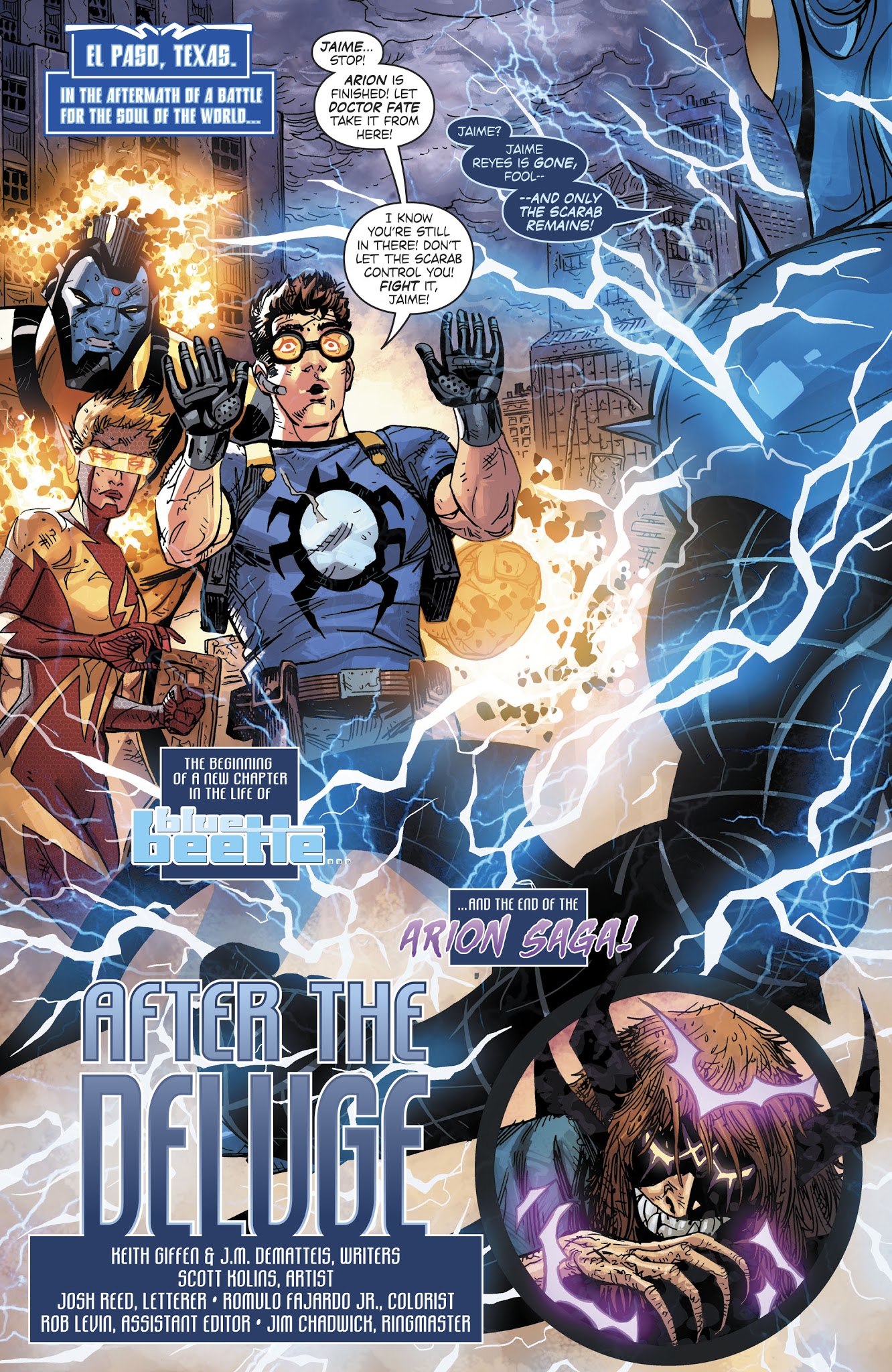 Read online Blue Beetle (2016) comic -  Issue #11 - 4