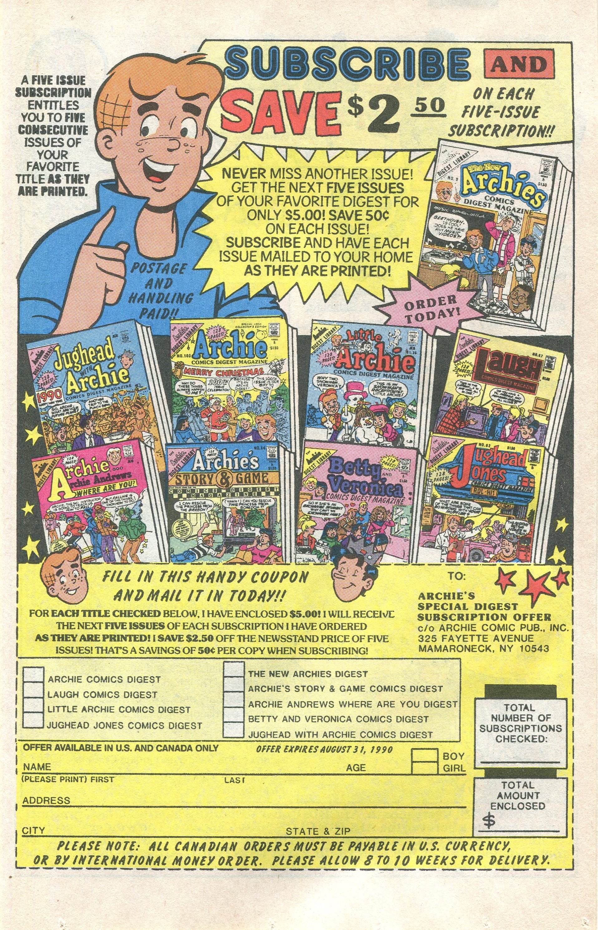 Read online Archie (1960) comic -  Issue #377 - 25