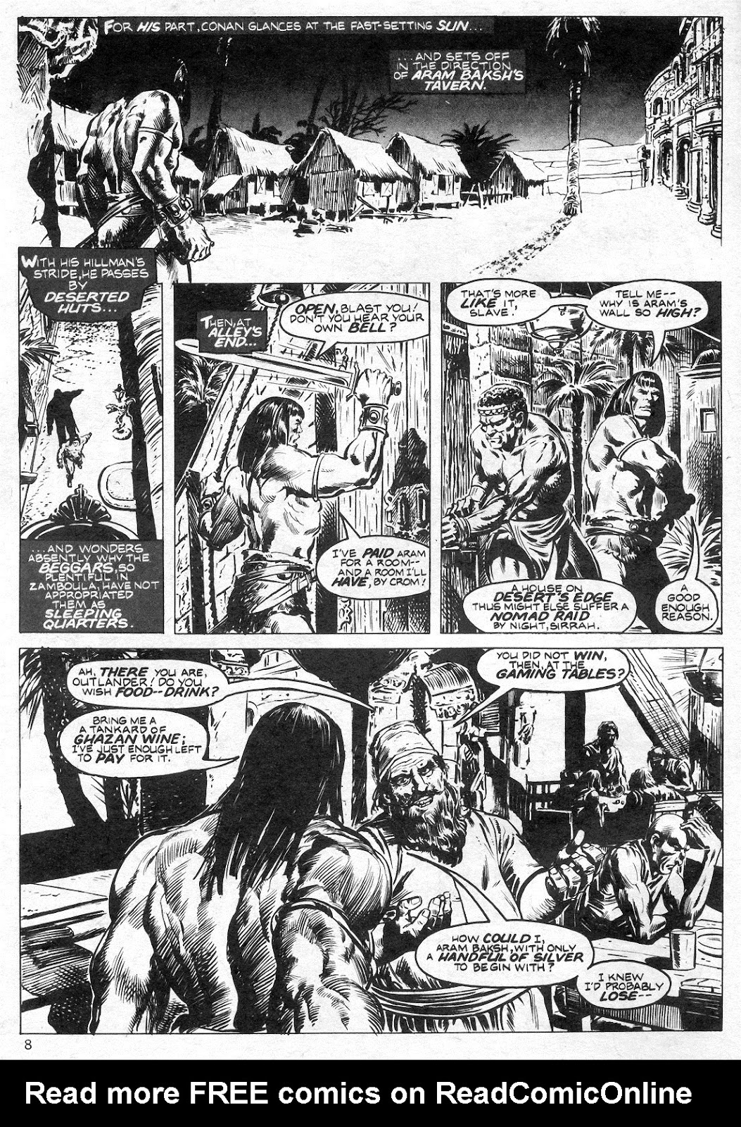 The Savage Sword Of Conan issue 14 - Page 8