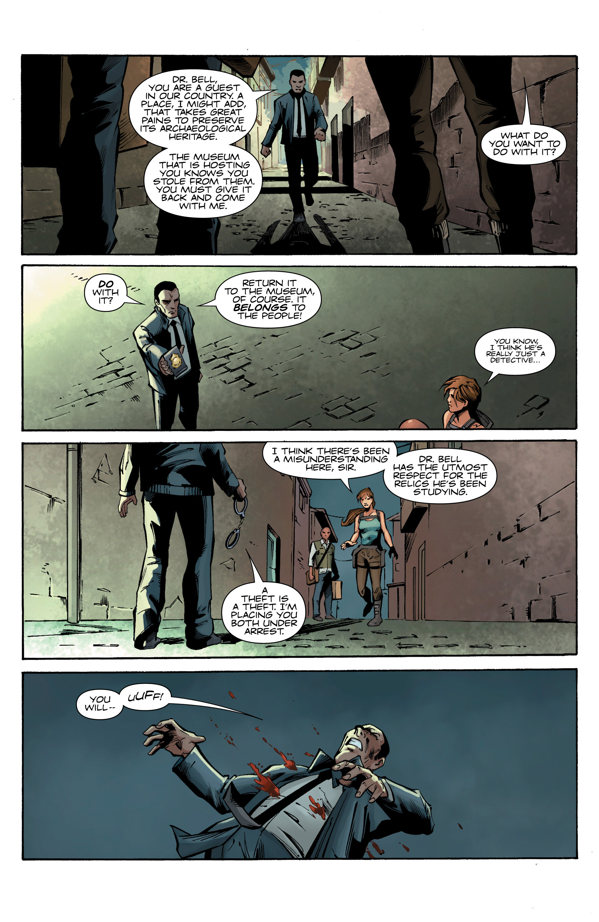 Read online Lara Croft and the Frozen Omen comic -  Issue #2 - 13