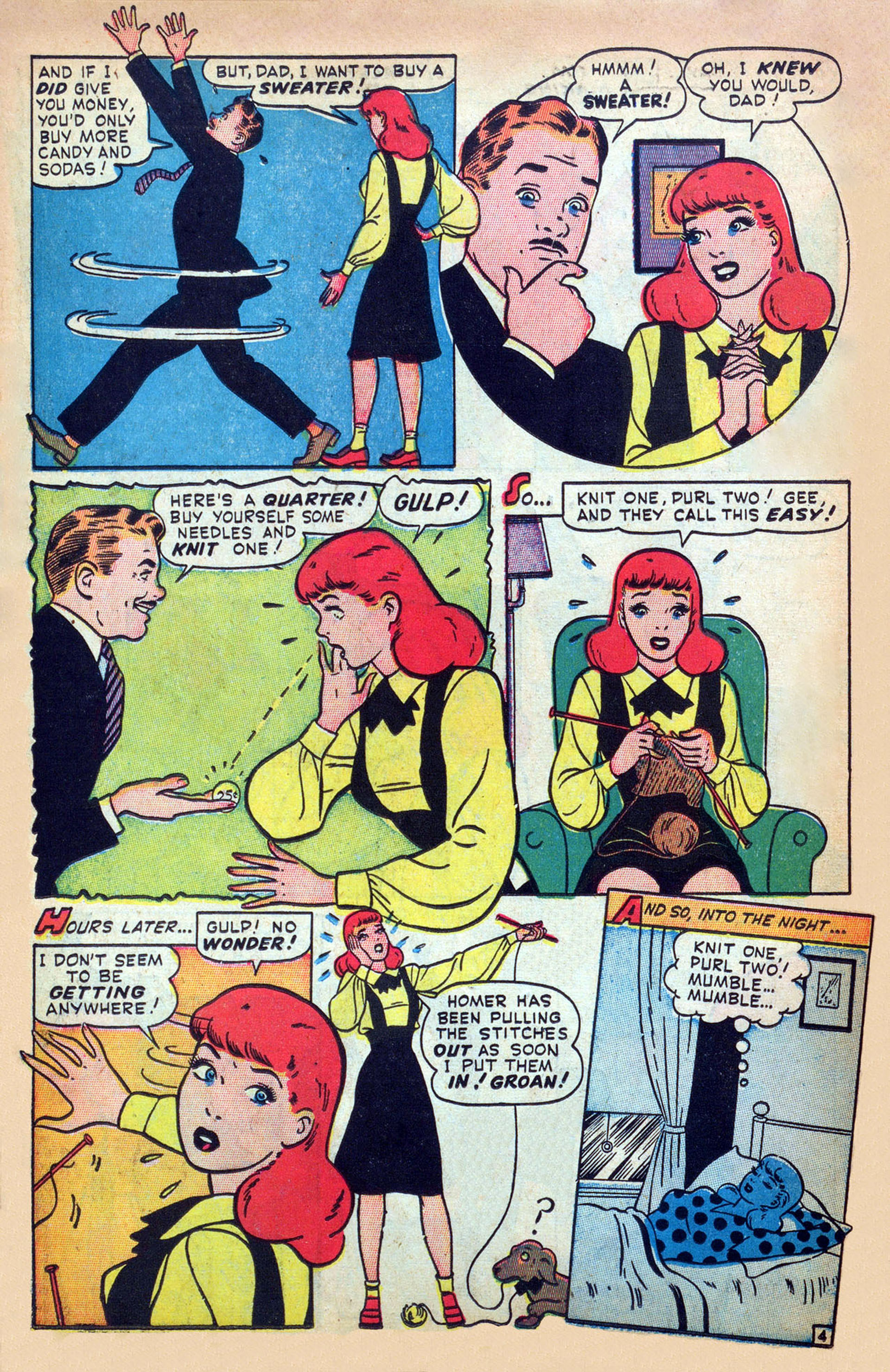 Read online Margie Comics comic -  Issue #41 - 24
