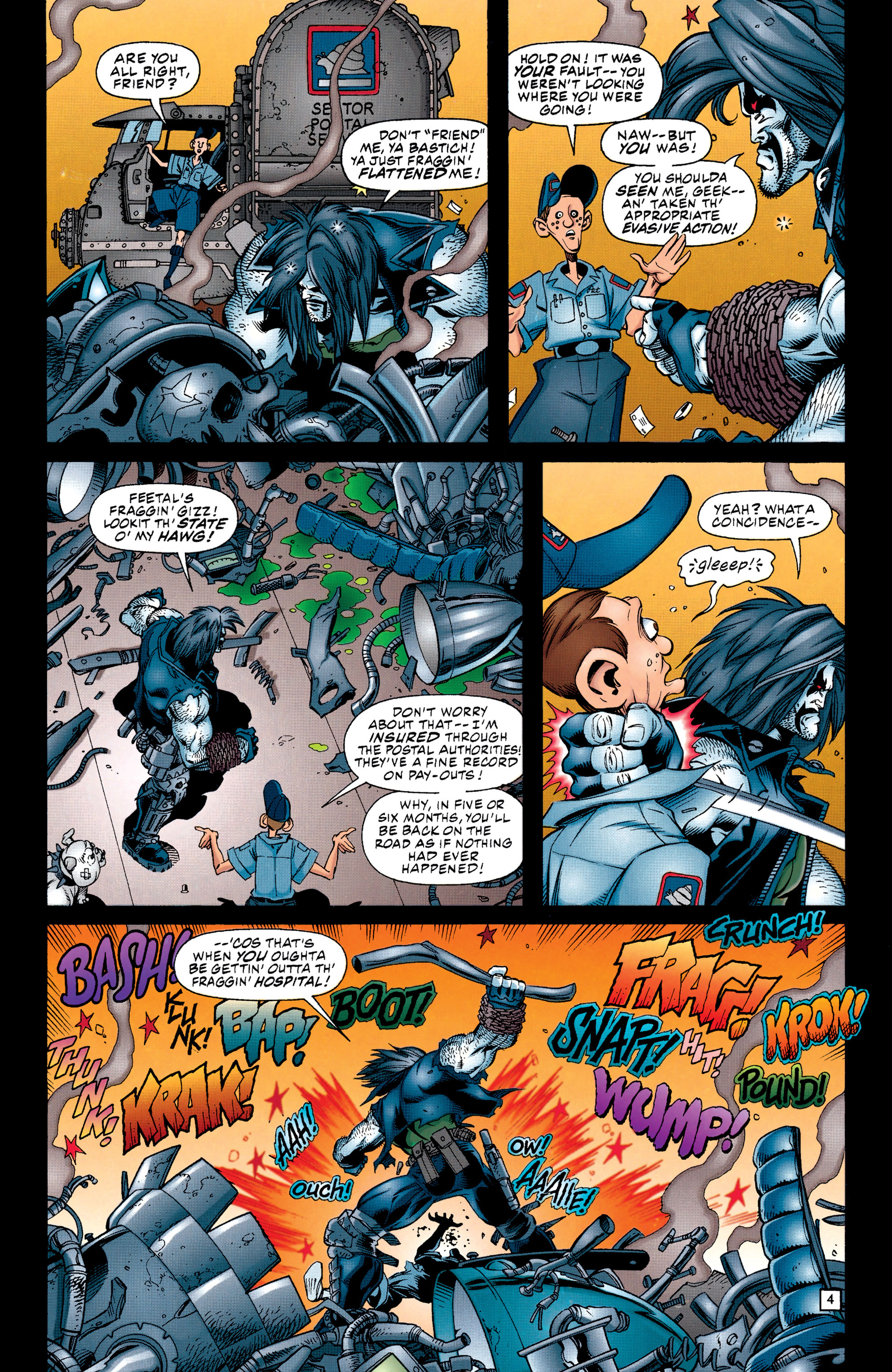 Read online Lobo (1993) comic -  Issue #12 - 5