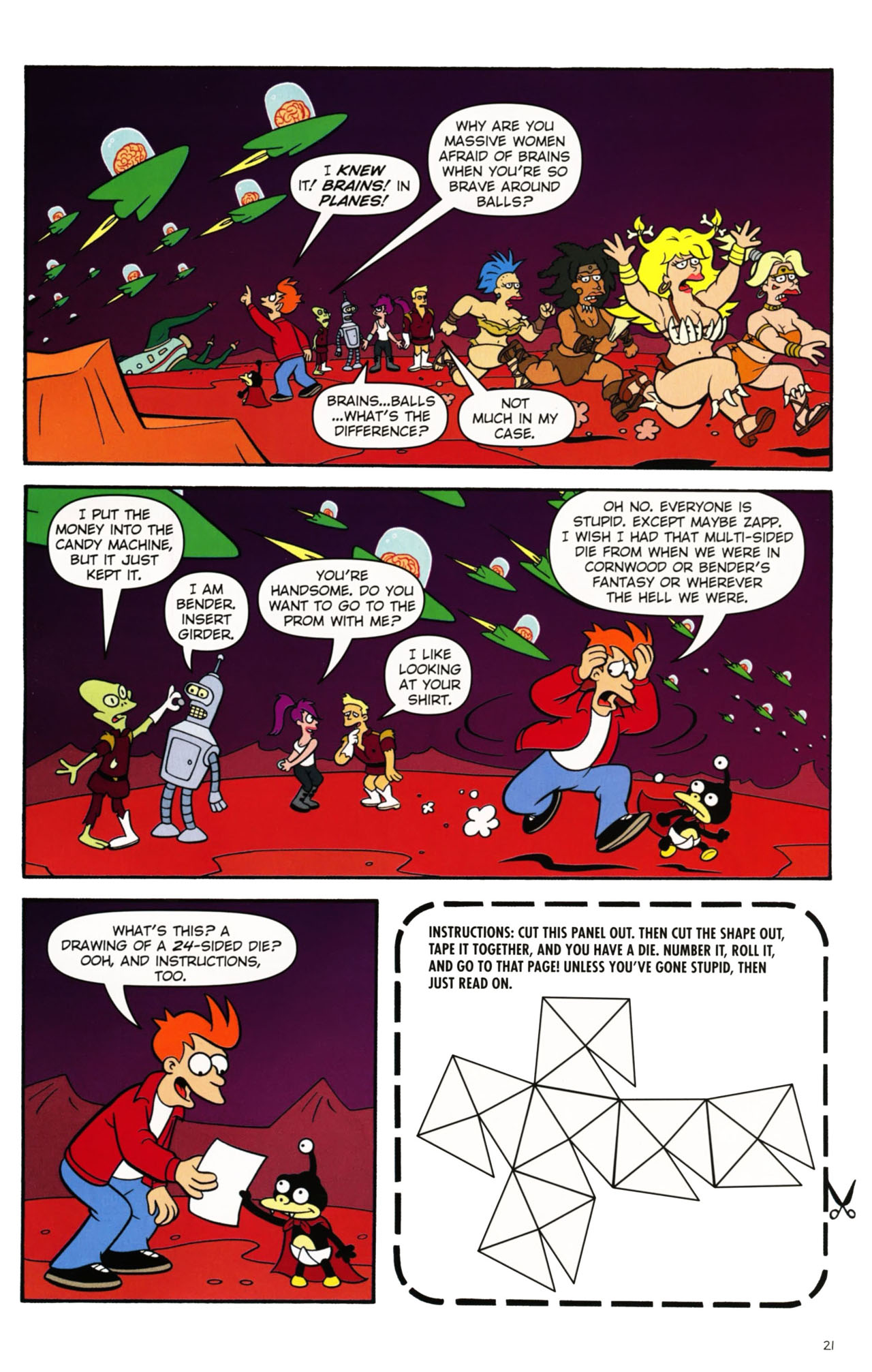 Read online Futurama Comics comic -  Issue #46 - 22