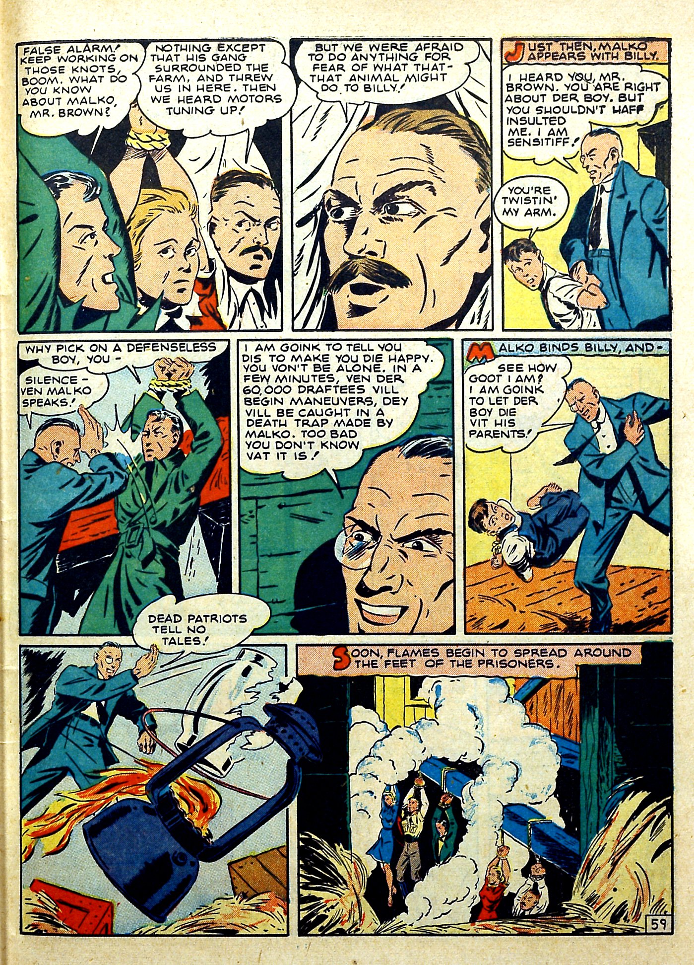 Read online Our Flag Comics comic -  Issue #3 - 60