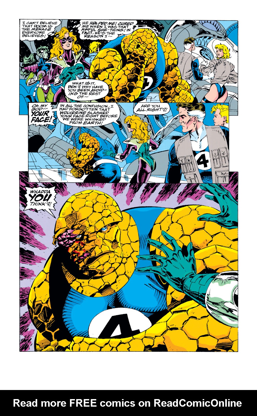 Read online Fantastic Four (1961) comic -  Issue #375 - 6