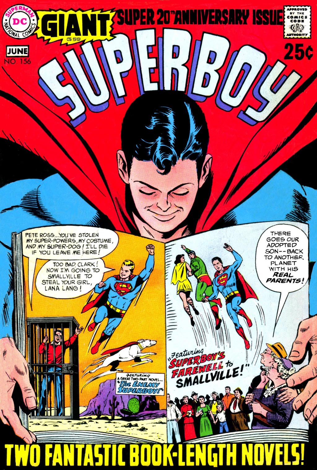 Read online Superboy (1949) comic -  Issue #156 - 1