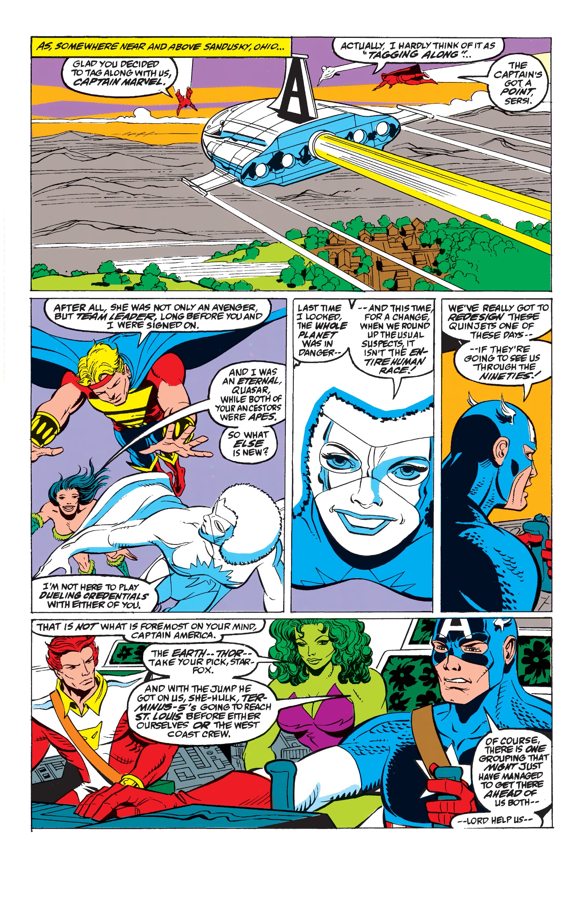 Read online Avengers West Coast Epic Collection: How The West Was Won comic -  Issue #Avengers West Coast Epic Collection Darker Than Scarlet (Part 4) - 64