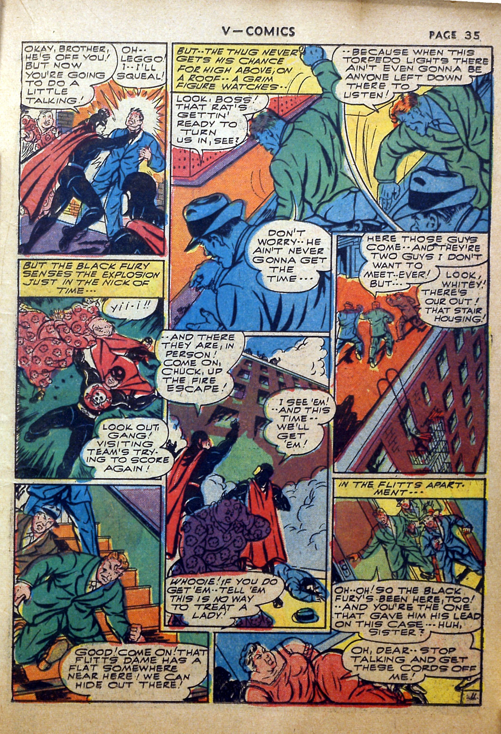 Read online V...- Comics comic -  Issue #2 - 36