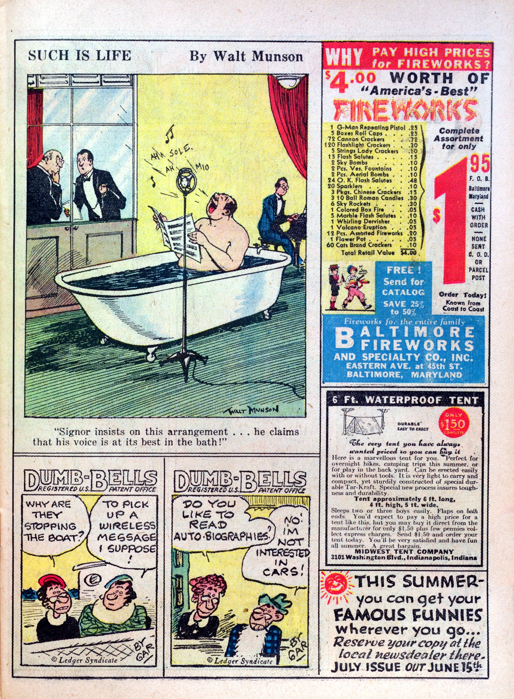 Read online Famous Funnies comic -  Issue #23 - 21