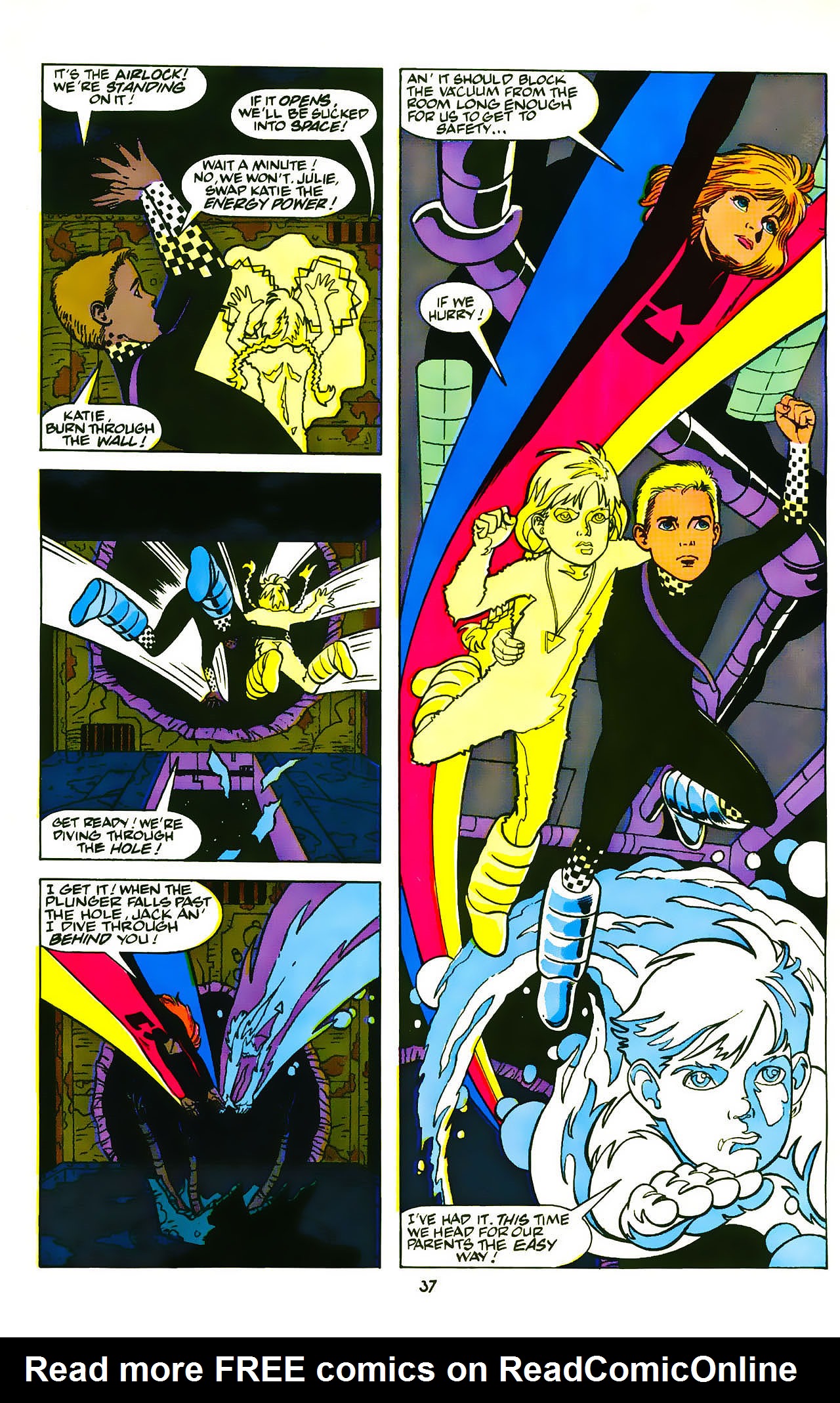 Read online Power Pack Holiday Special comic -  Issue # Full - 39