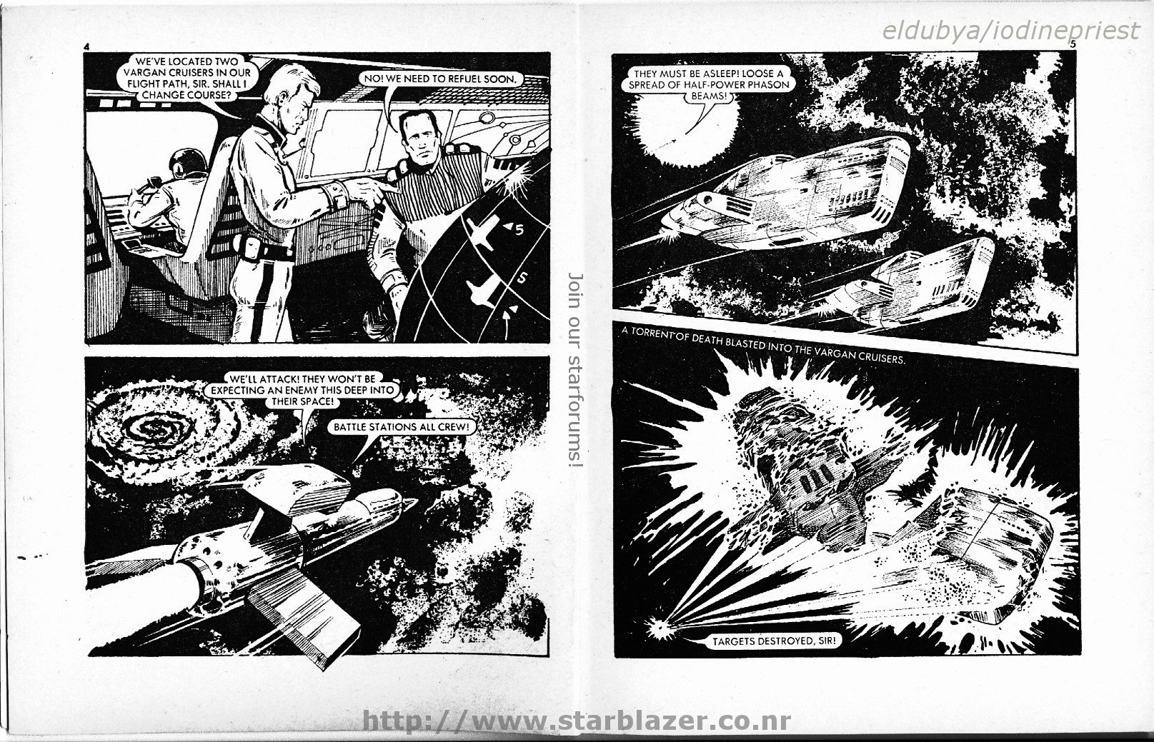 Read online Starblazer comic -  Issue #93 - 4