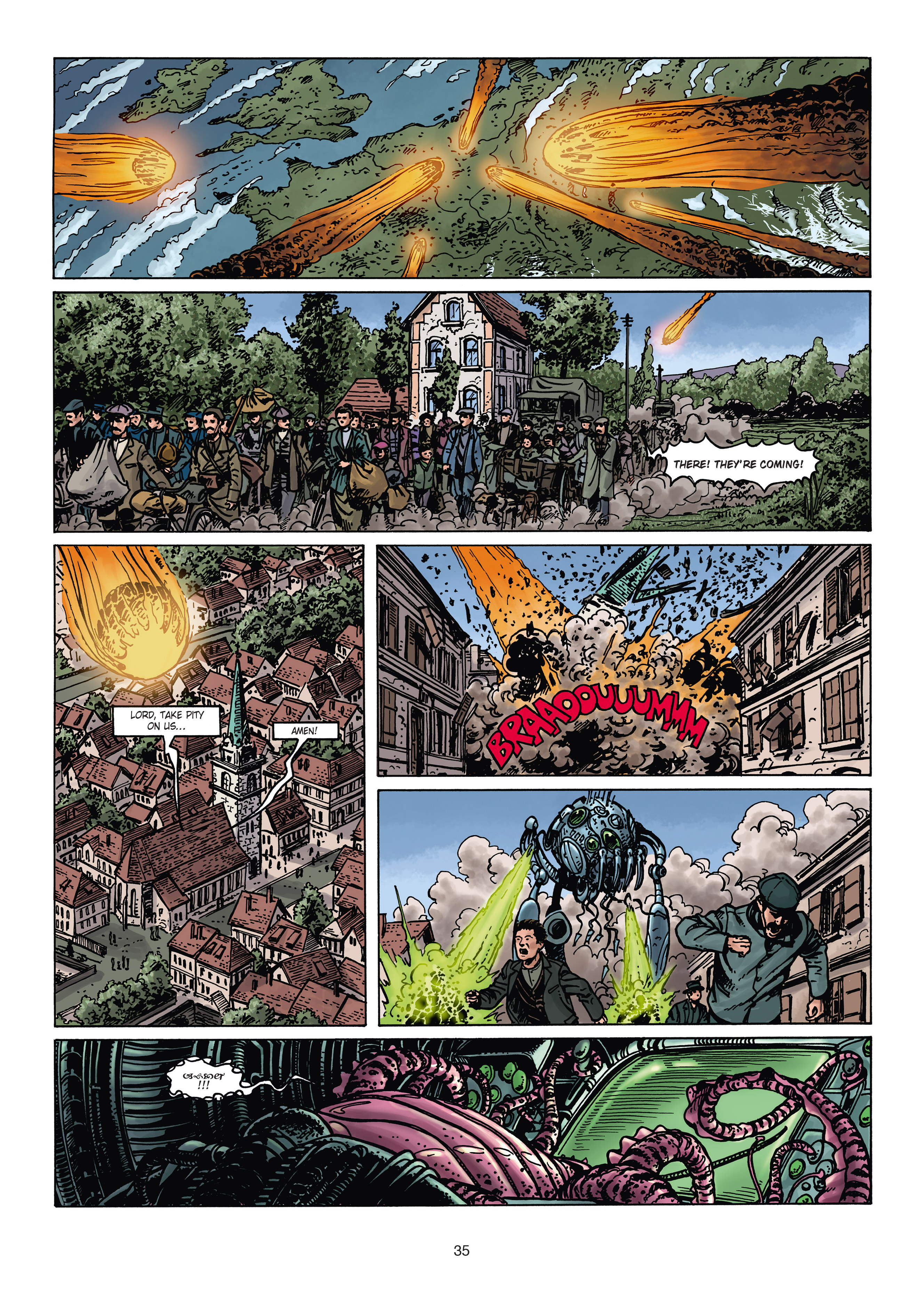 Read online War of the World War One Vol. 3: The Monsters from Mars comic -  Issue # Full - 35
