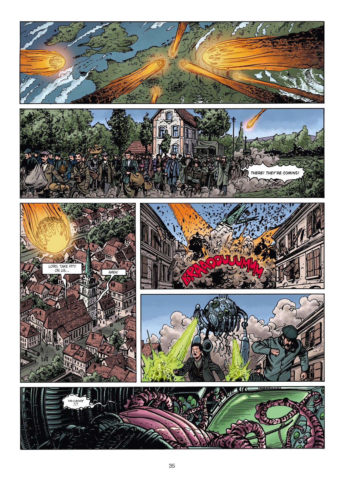 War of the World War One Vol. 3: The Monsters from Mars issue Full - Page 35