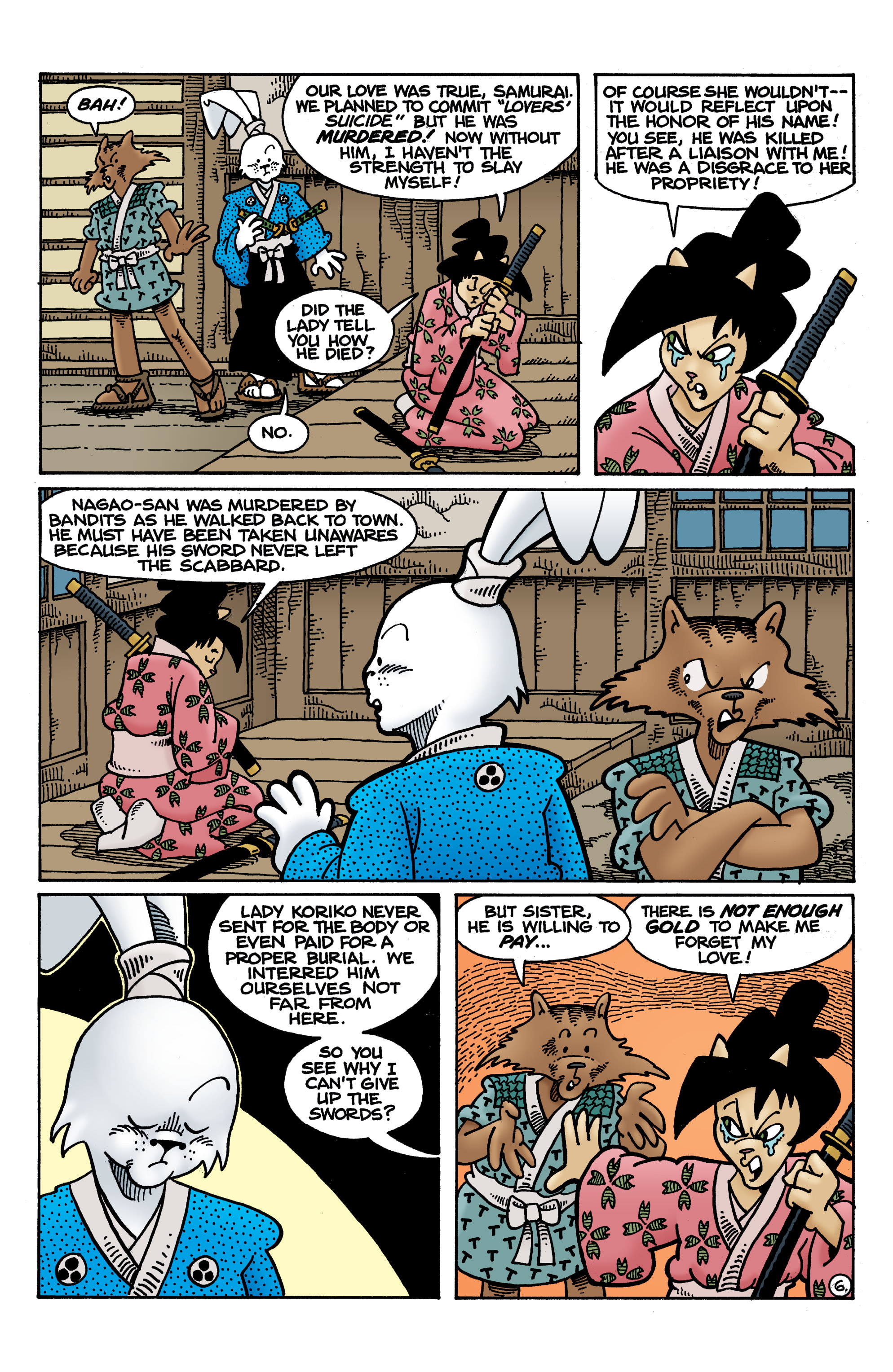 Read online Usagi Yojimbo: Lone Goat and Kid comic -  Issue #1 - 8
