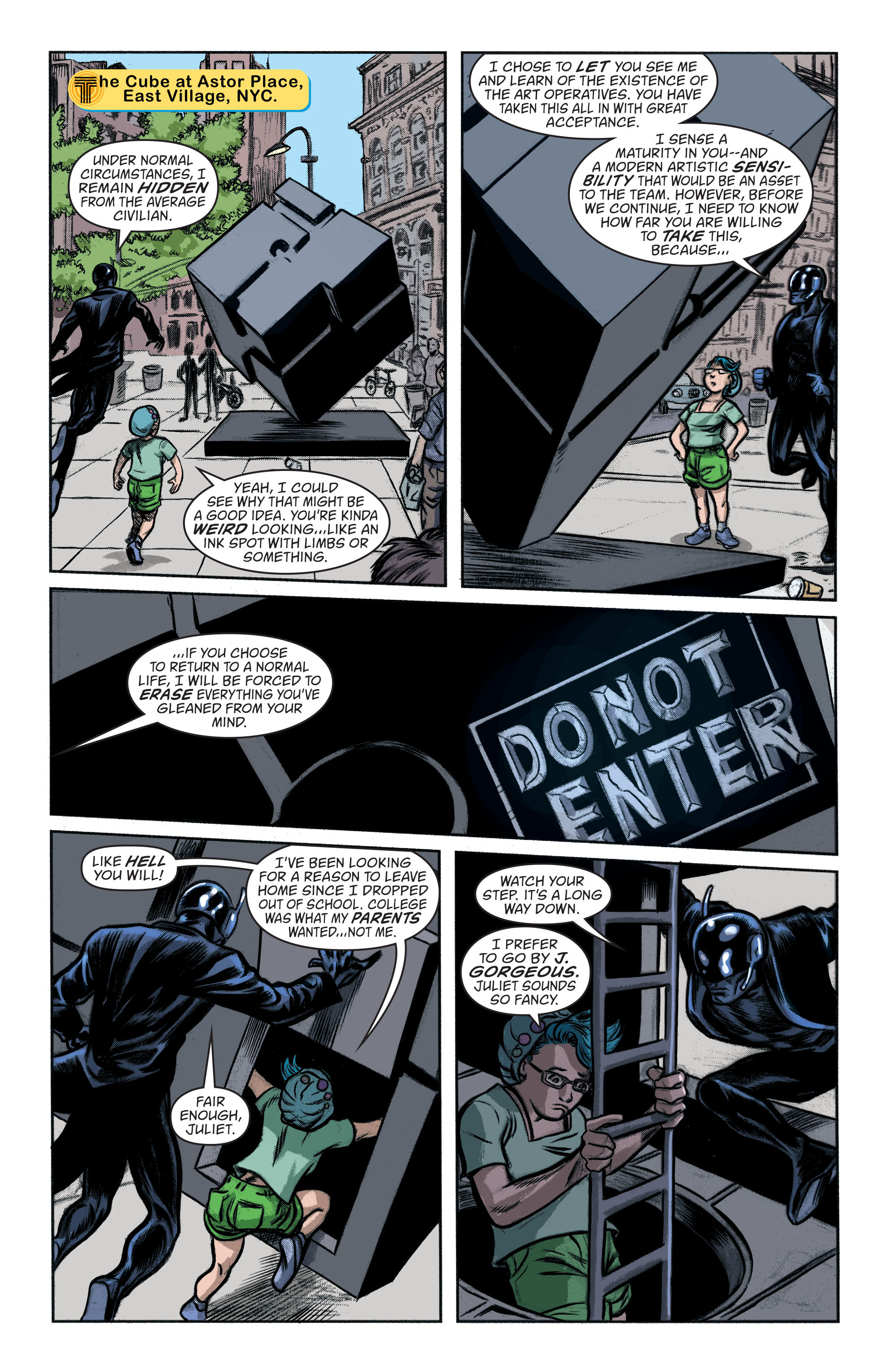 Read online Art Ops comic -  Issue #4 - 6