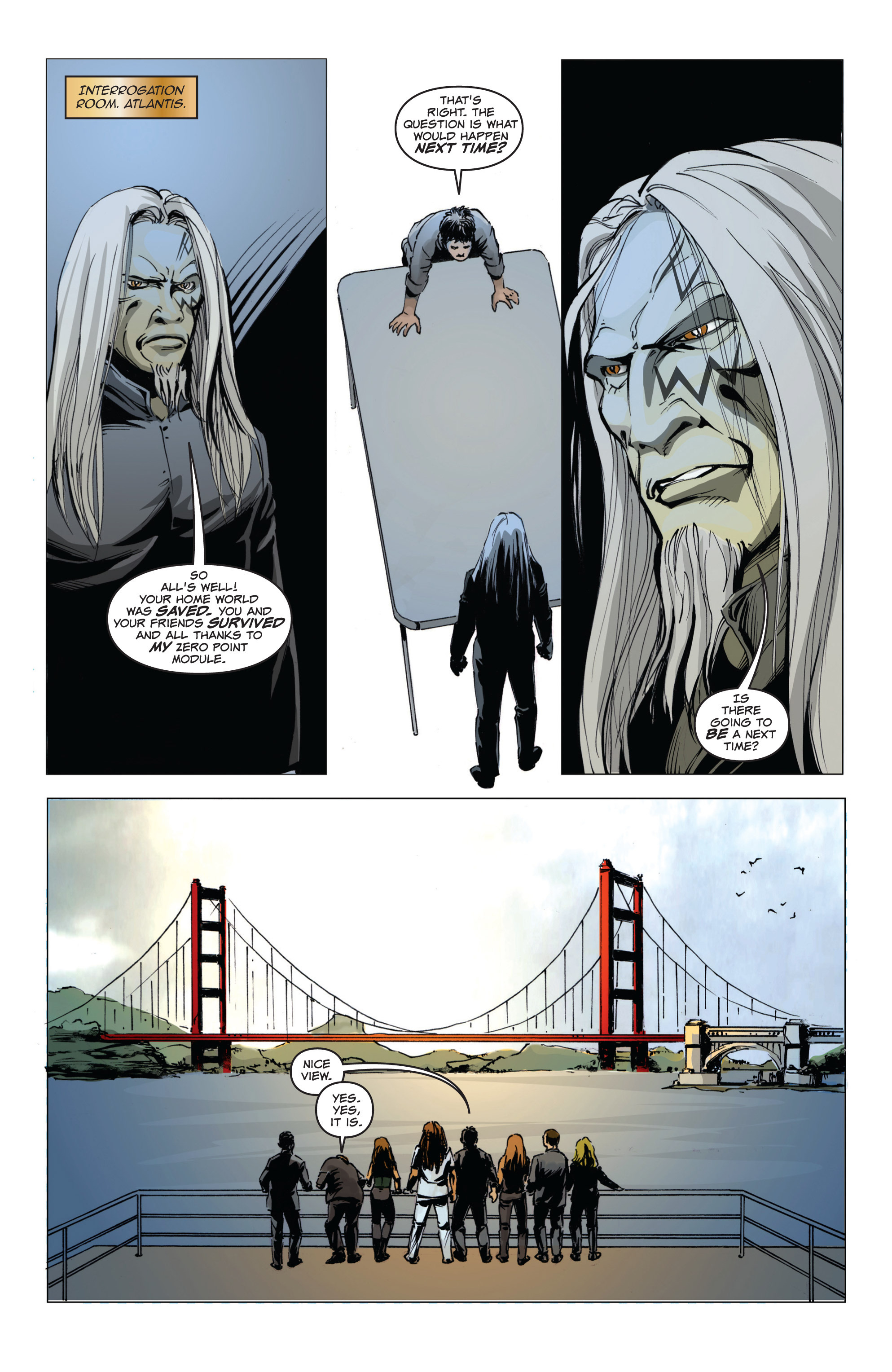 Read online Stargate Atlantis Back to Pegasus comic -  Issue #1 - 6