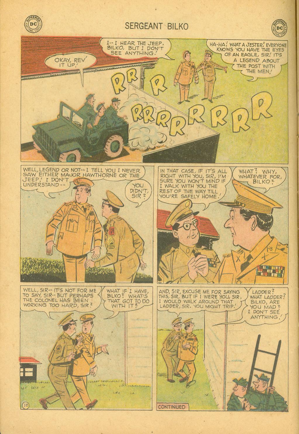 Read online Sergeant Bilko comic -  Issue #8 - 12