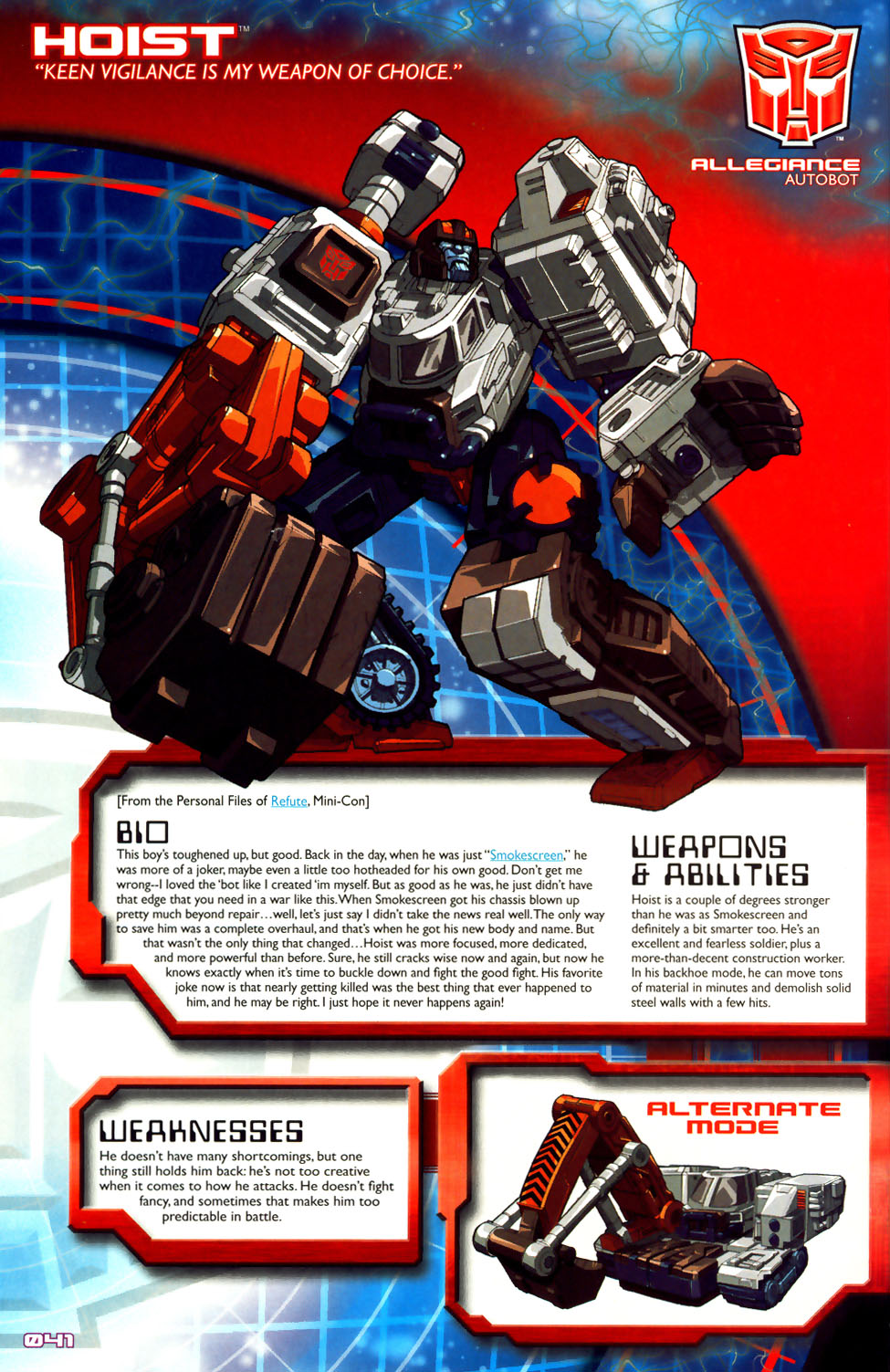 Read online More Than Meets The Eye: Transformers Armada comic -  Issue #1 - 45