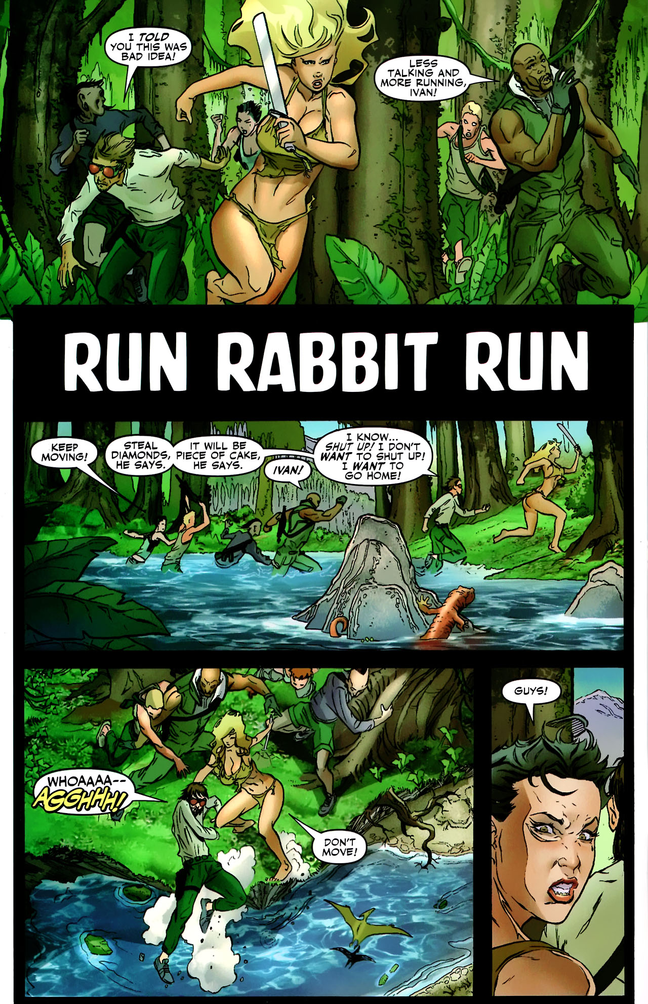 Read online Shanna the She-Devil: Survival of the Fittest comic -  Issue #2 - 3