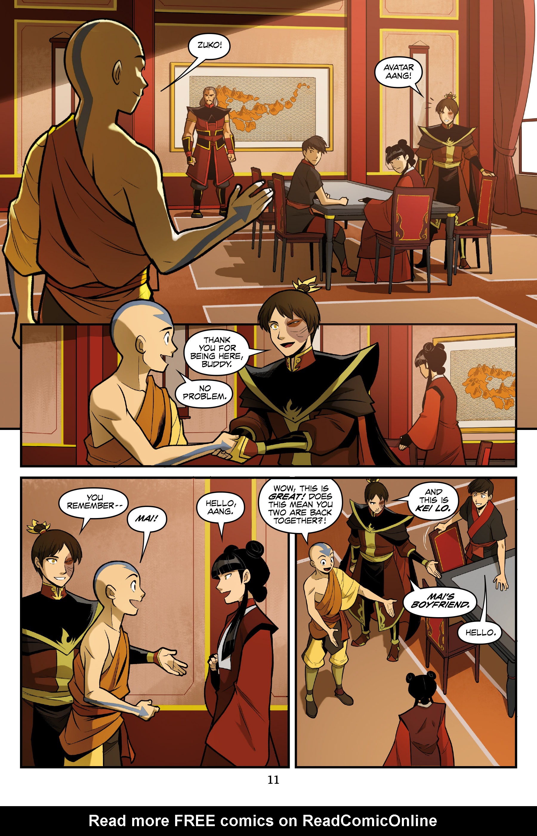 Read online Nickelodeon Avatar: The Last Airbender - Smoke and Shadow comic -  Issue # Part 2 - 13