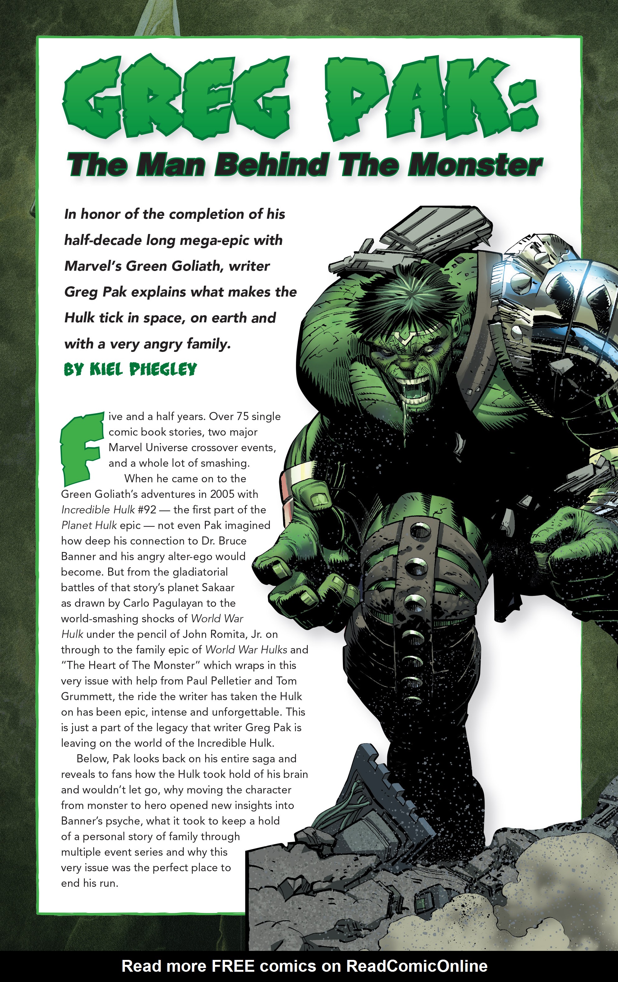 Read online Incredible Hulks (2010) comic -  Issue # _TPB Heart of the Monster - 139