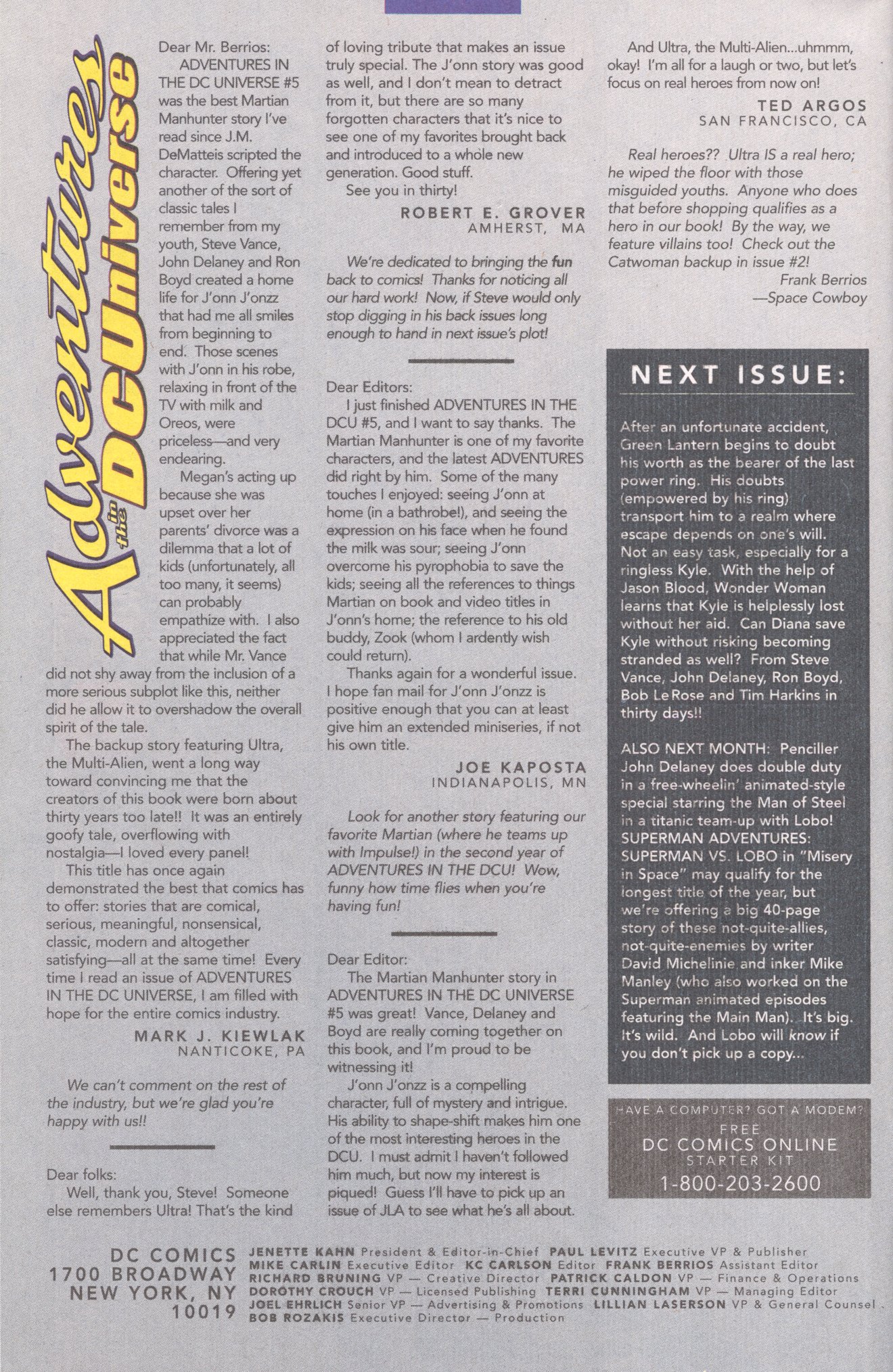 Read online Adventures in the DC Universe comic -  Issue #10 - 25