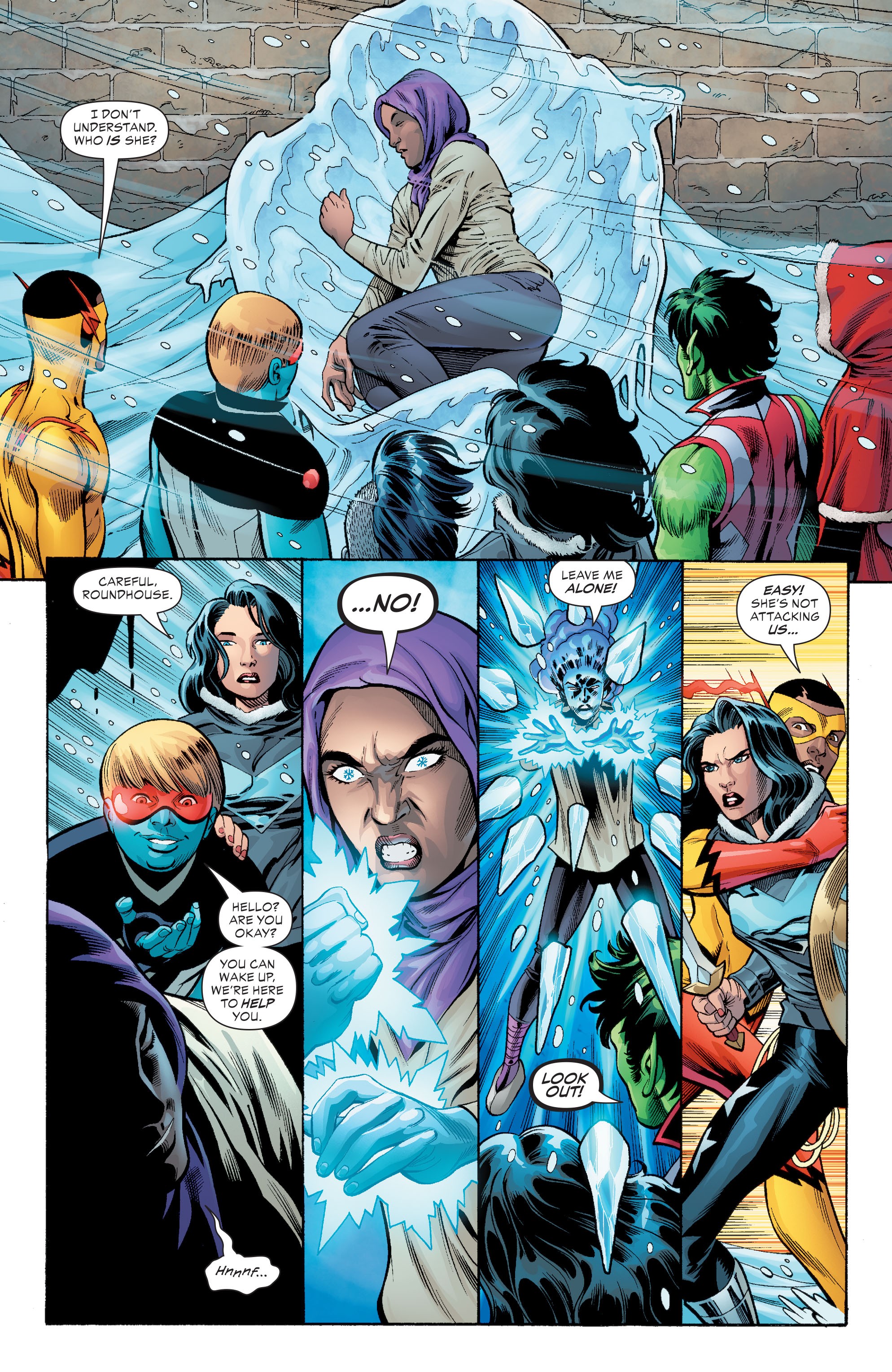 Read online Teen Titans: Endless Winter Special comic -  Issue # Full - 14