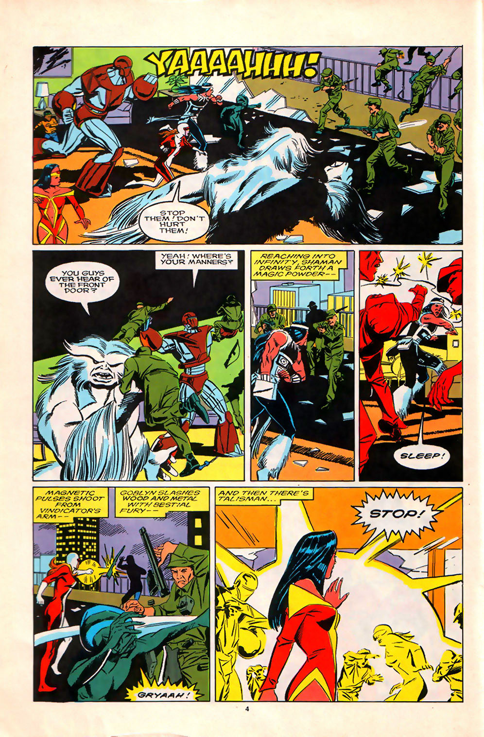 Read online Alpha Flight (1983) comic -  Issue #71 - 6