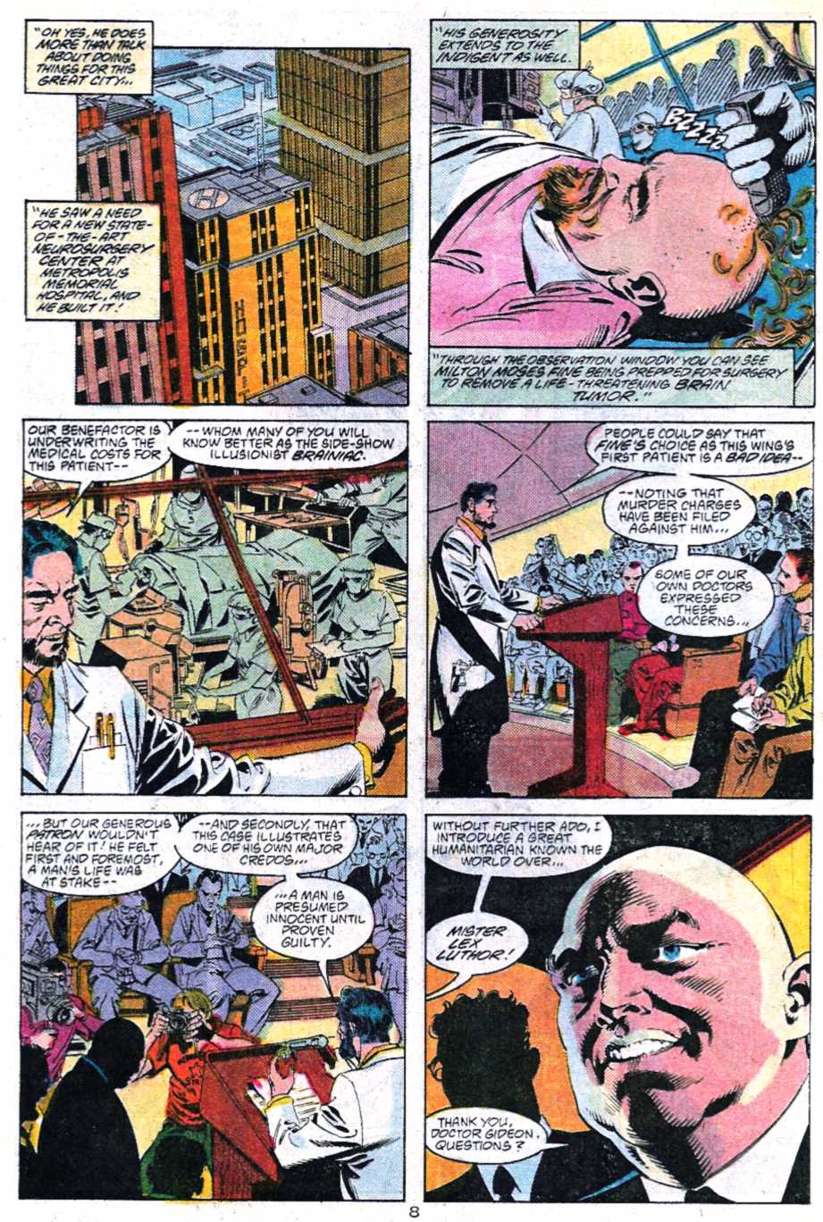 Read online Adventures of Superman (1987) comic -  Issue #447 - 8