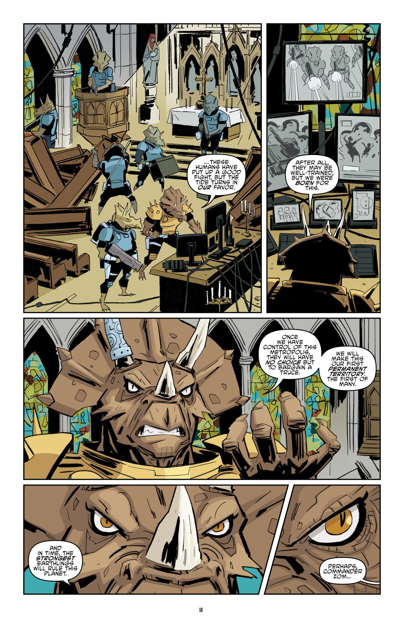 Read online Teenage Mutant Ninja Turtles (2011) comic -  Issue #79 - 18
