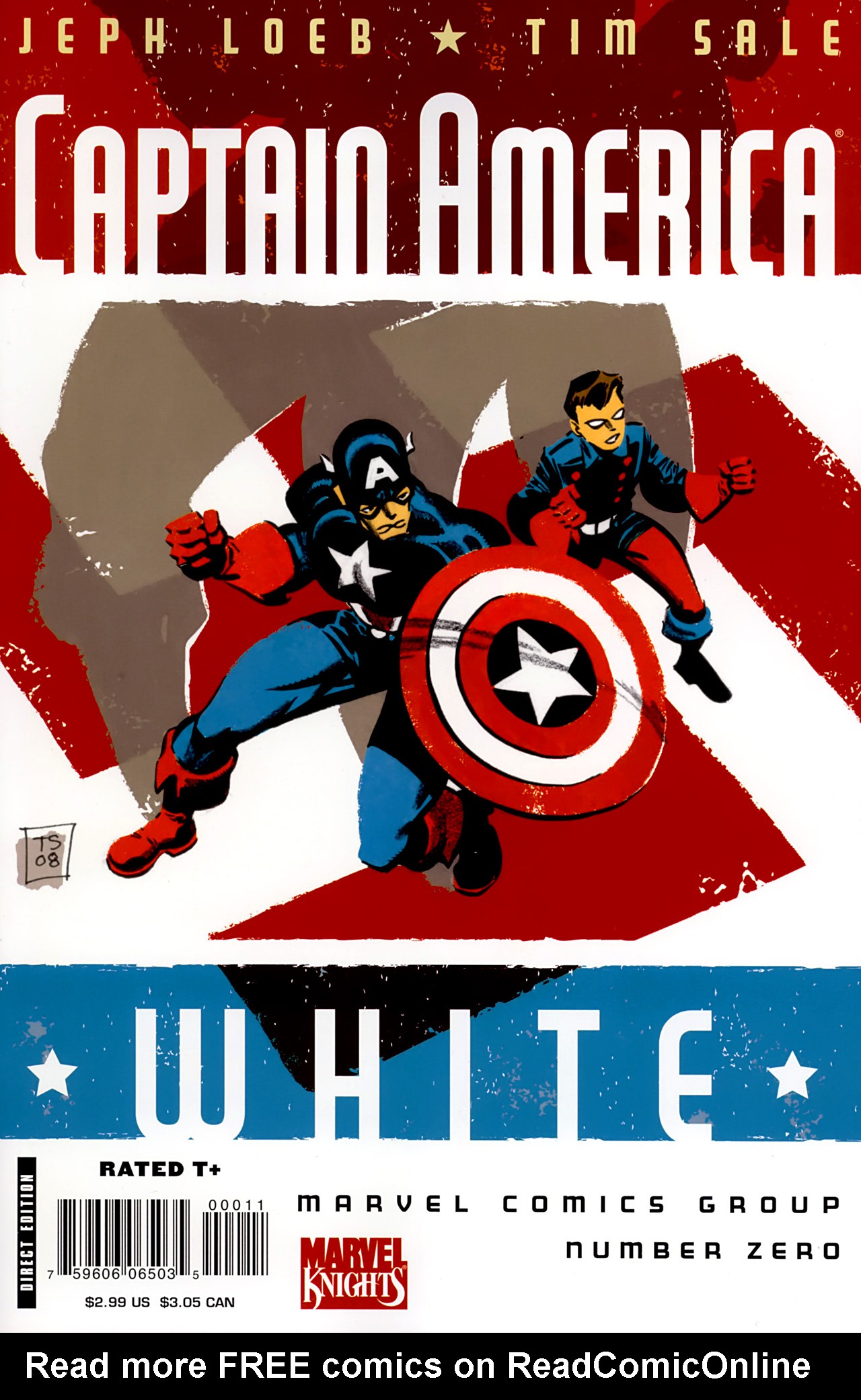 Read online Captain America: White comic -  Issue #0 - 1