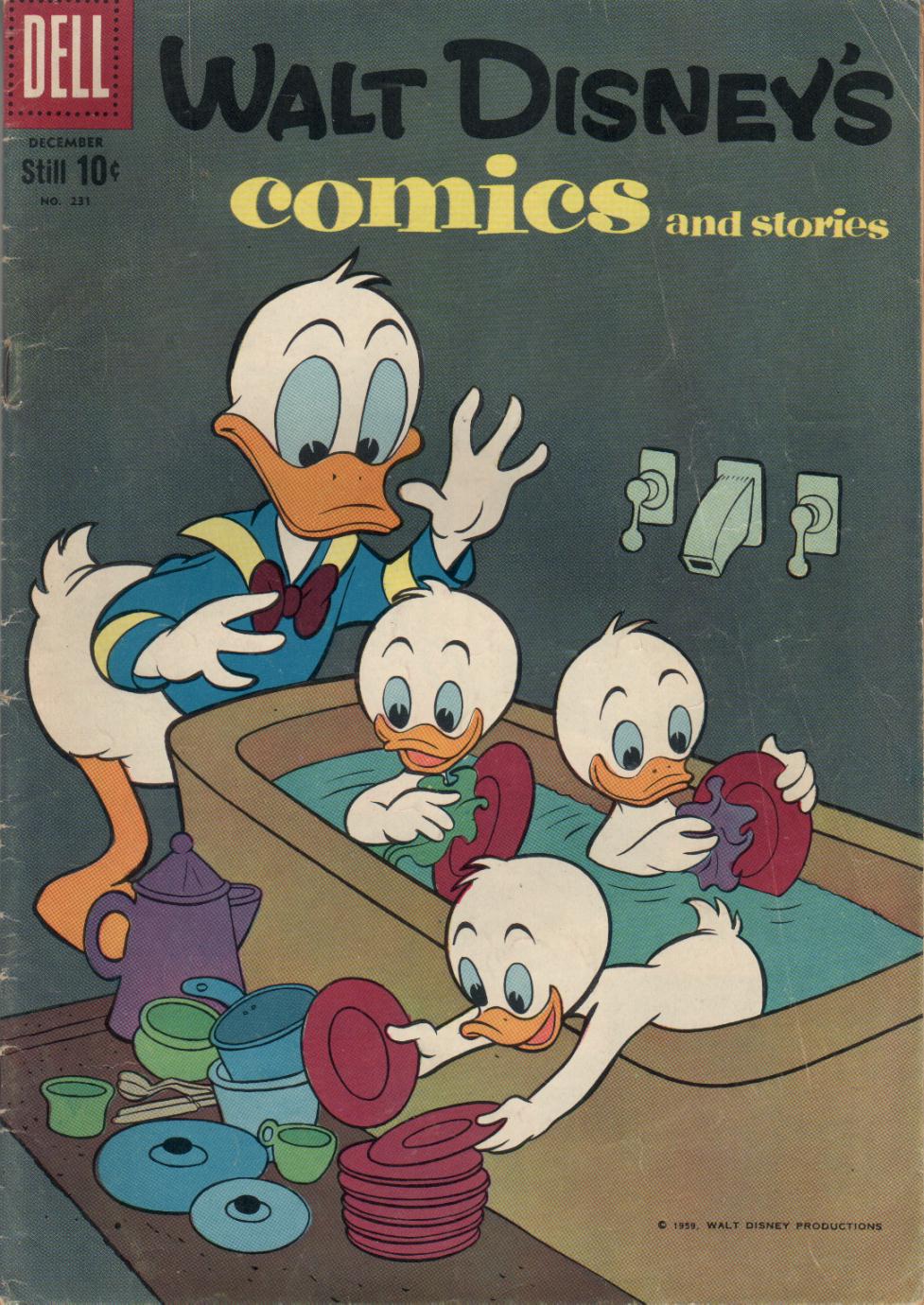 Read online Walt Disney's Comics and Stories comic -  Issue #231 - 1