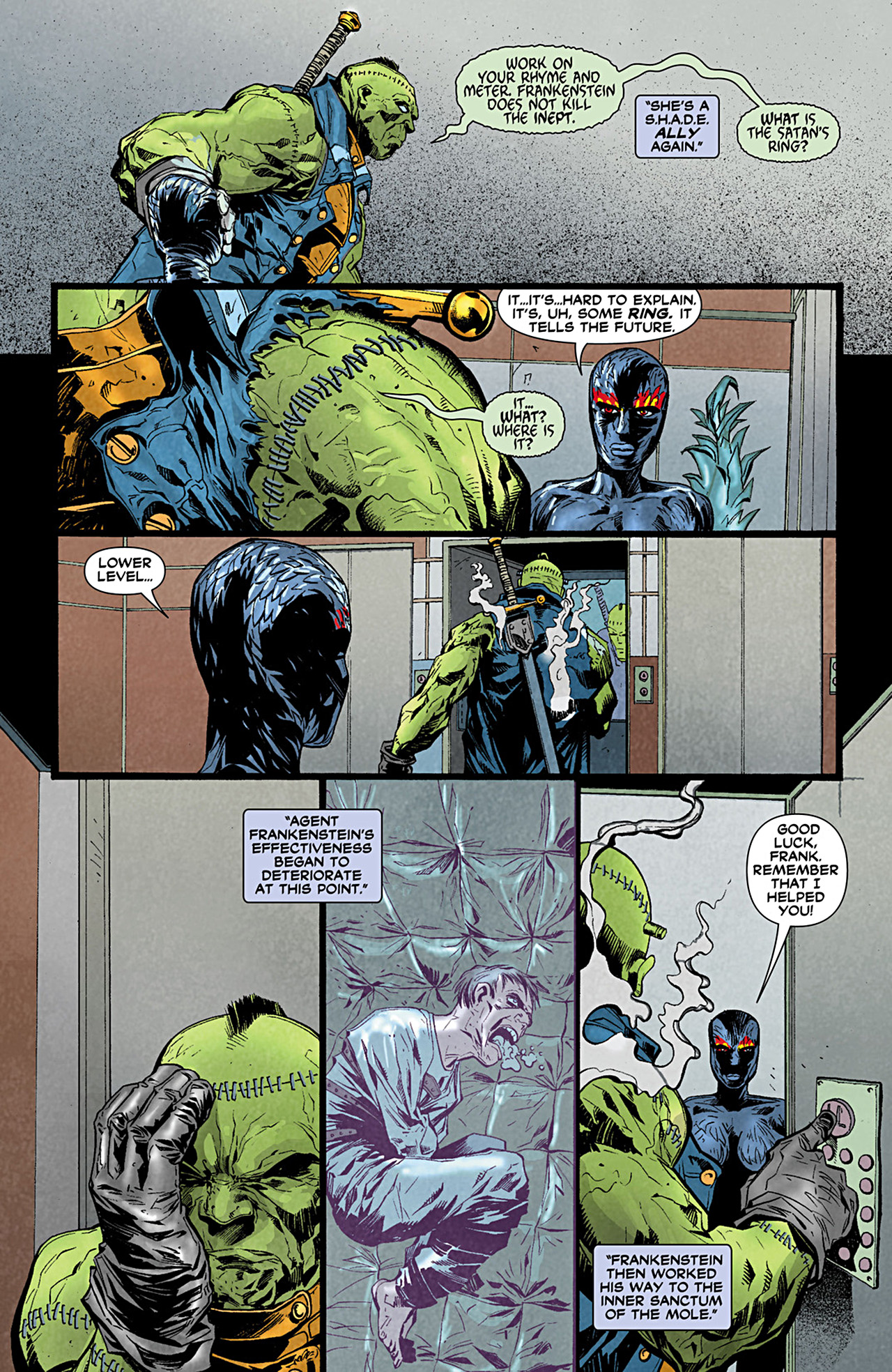 Read online Frankenstein, Agent of S.H.A.D.E. comic -  Issue #12 - 9