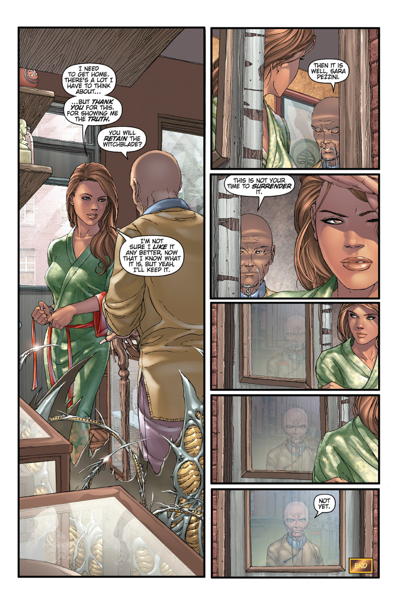 Read online Witchblade (1995) comic -  Issue #92 - 33