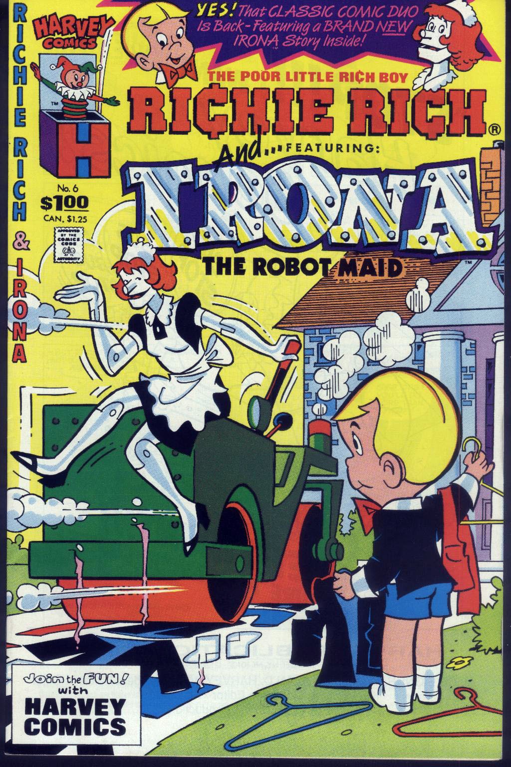 Read online Richie Rich And [...] comic -  Issue #6 - 1