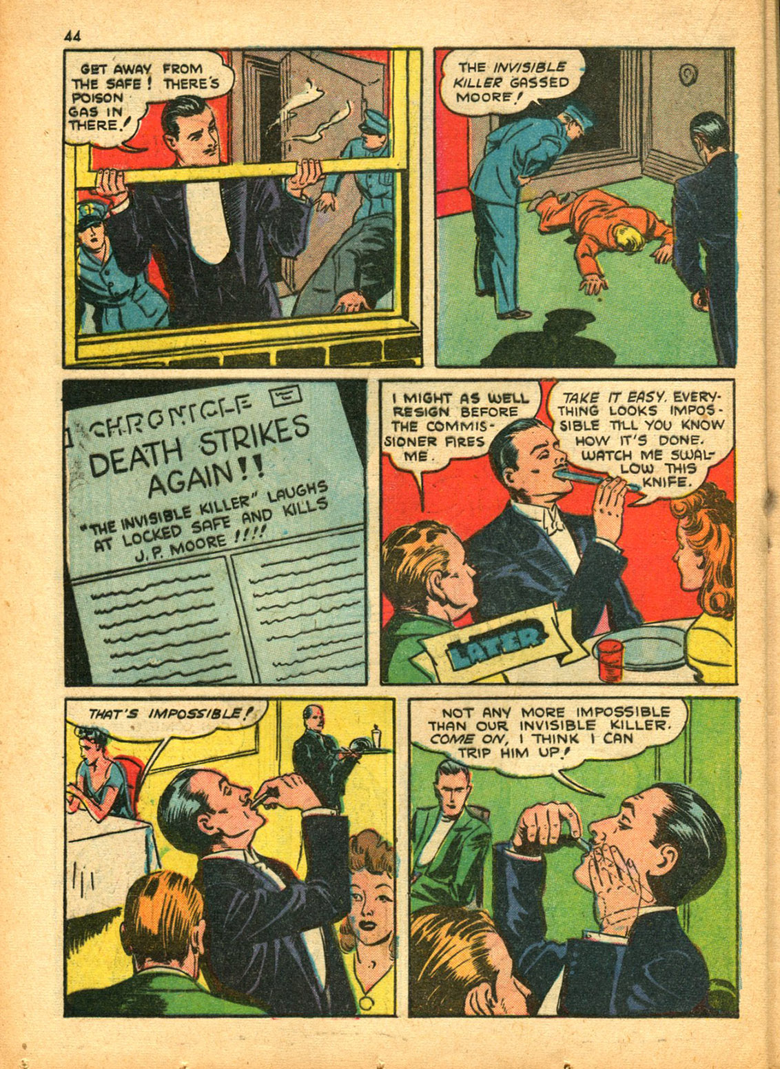 Read online Super-Magician Comics comic -  Issue #15 - 43