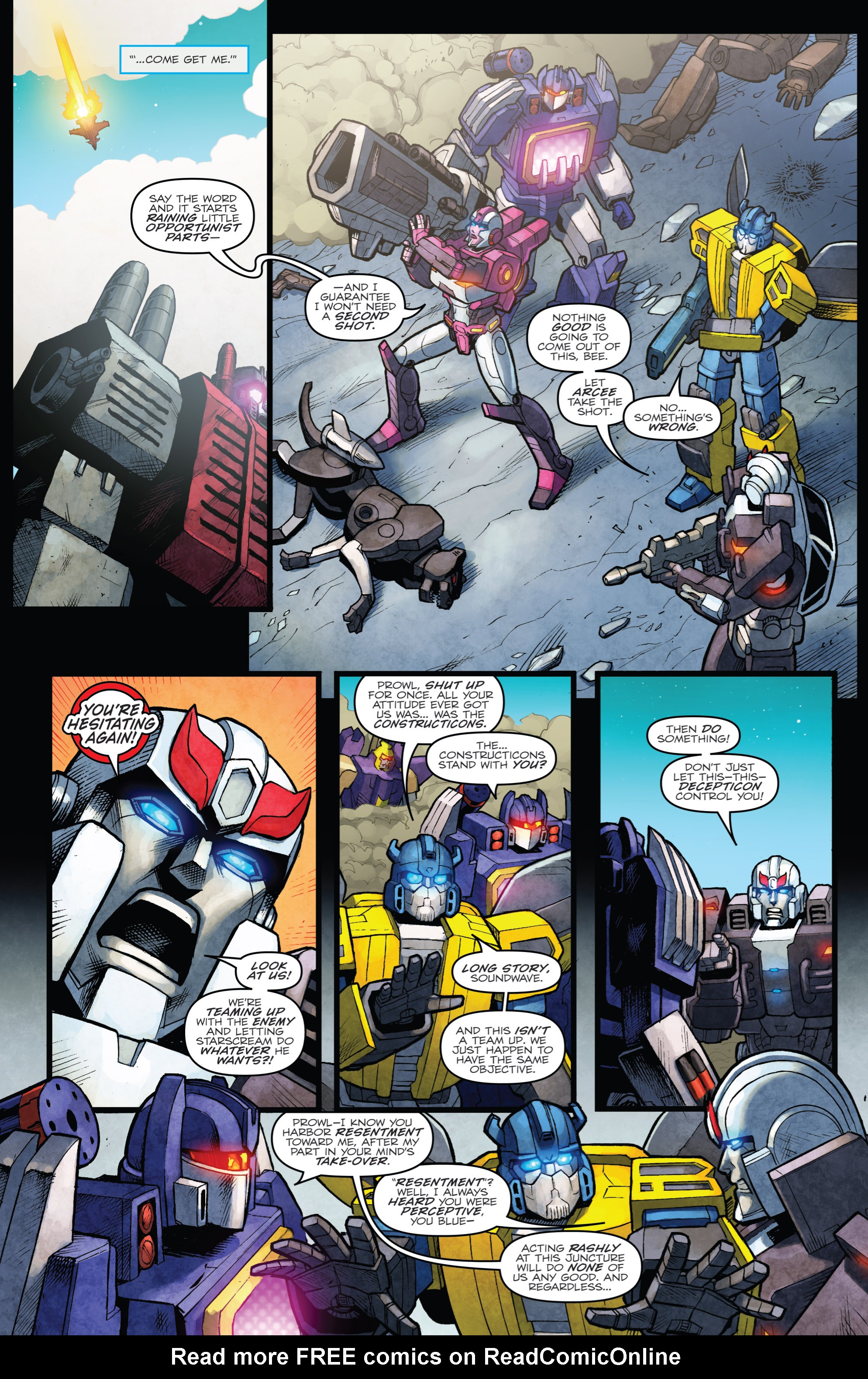 Read online Transformers: Robots In Disguise (2012) comic -  Issue #23 - 14