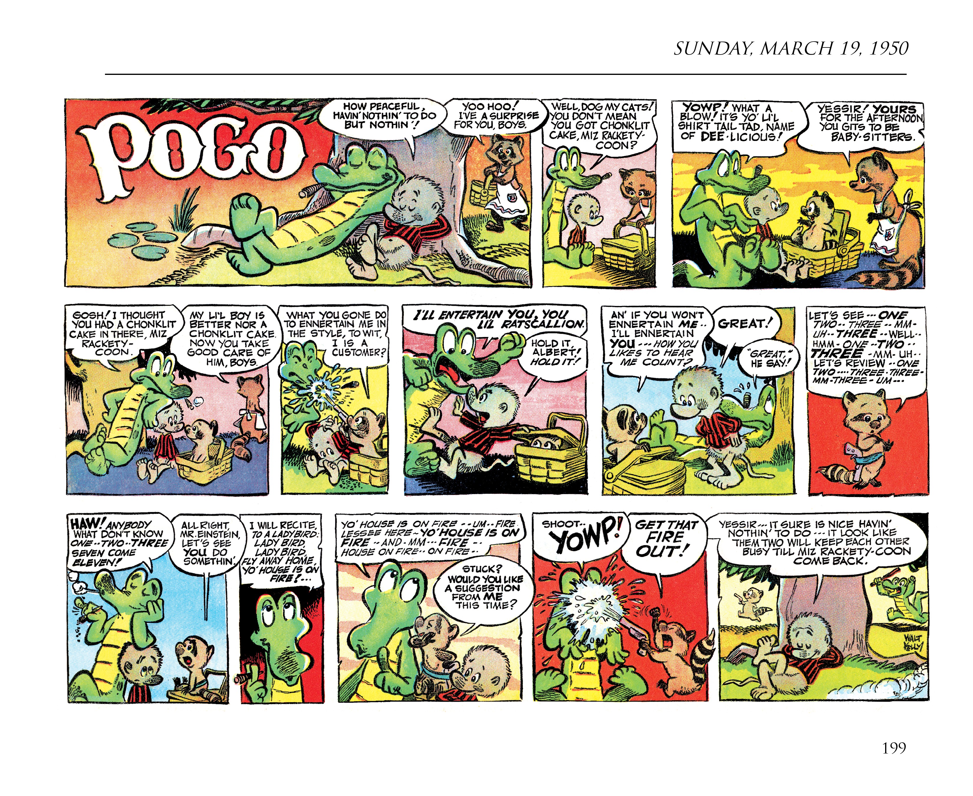 Read online Pogo by Walt Kelly: The Complete Syndicated Comic Strips comic -  Issue # TPB 1 (Part 3) - 17