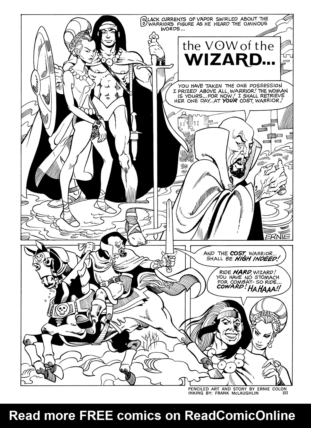 Read online Eerie Archives comic -  Issue # TPB 7 - 154