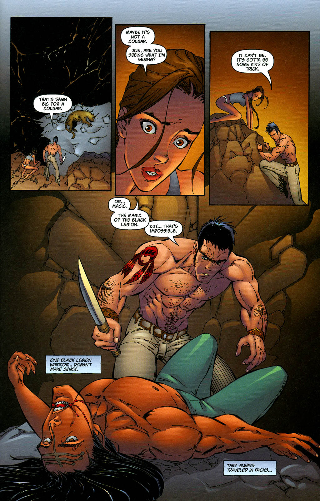 Read online Tomb Raider: The Series comic -  Issue #35 - 23