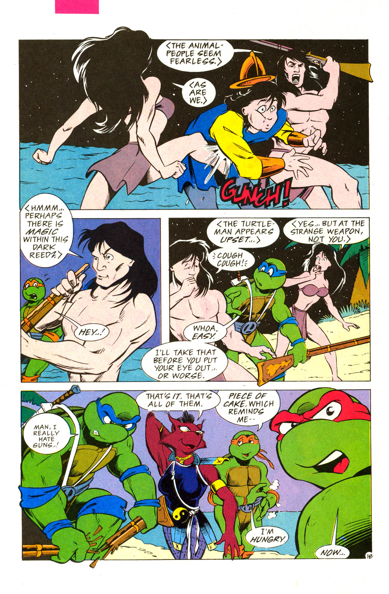 Read online Teenage Mutant Ninja Turtles Adventures (1989) comic -  Issue #40 - 21