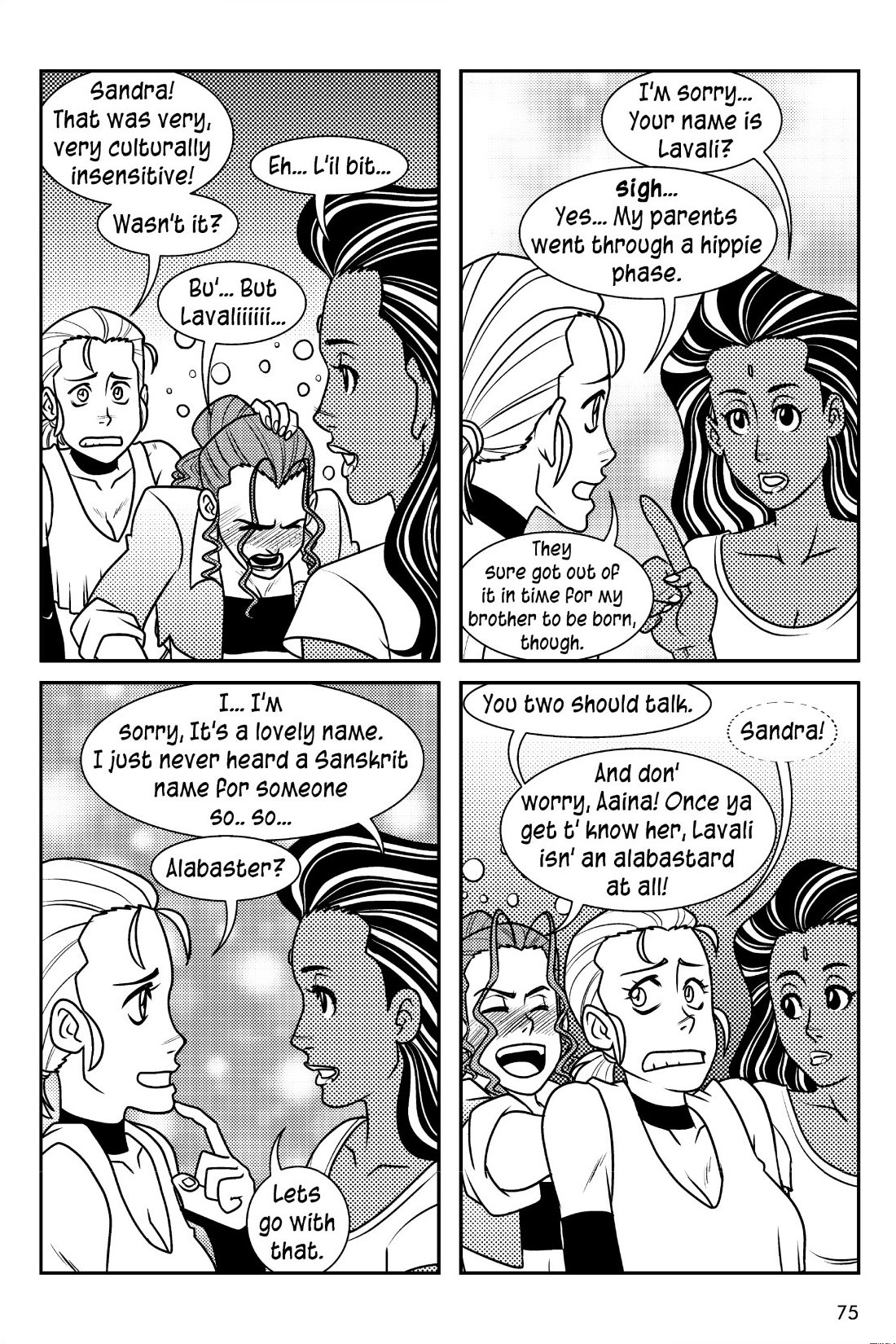 Read online Sandra On The Rocks comic -  Issue # TPB 2 (Part 1) - 76