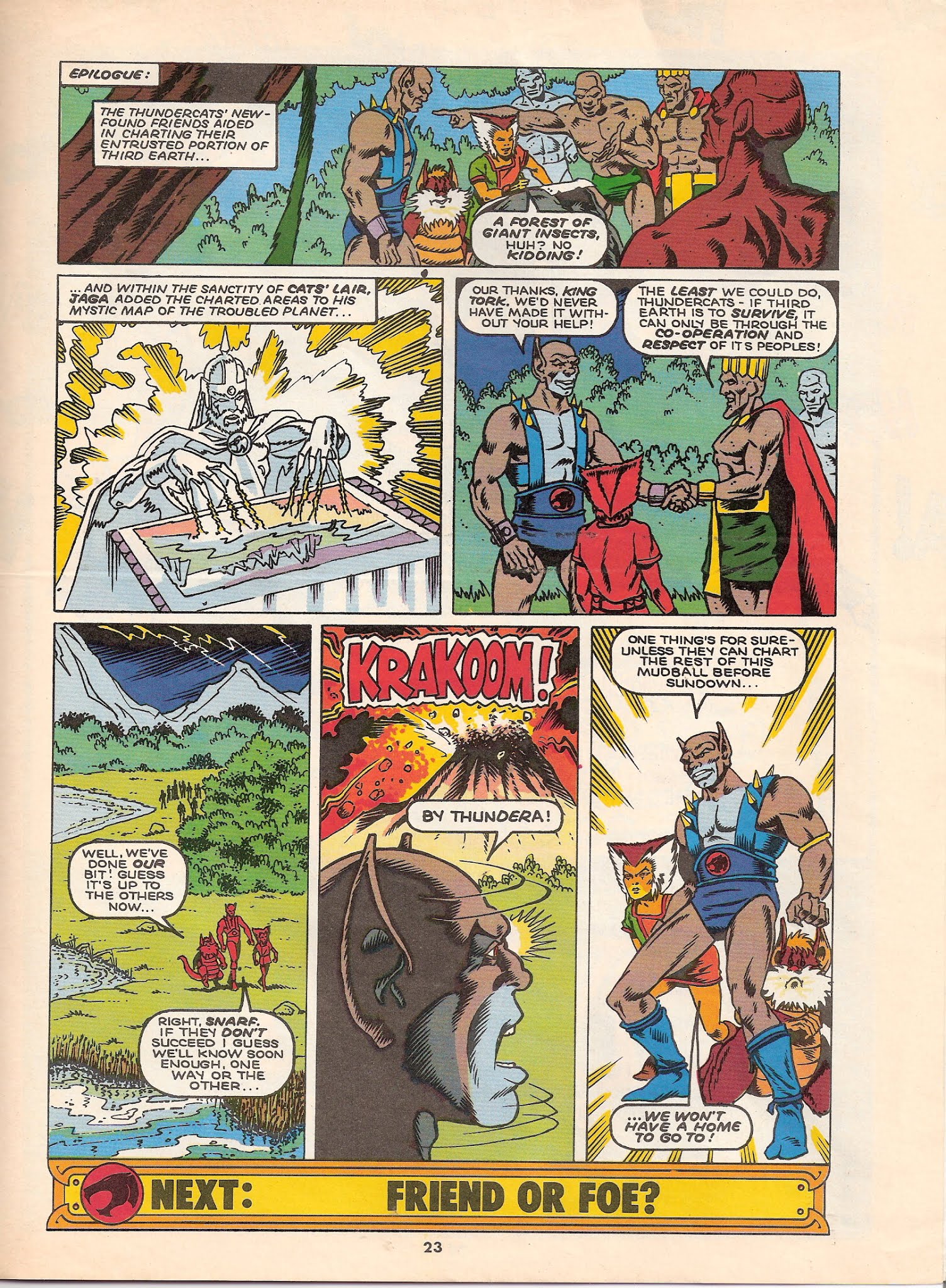 Read online ThunderCats (1987) comic -  Issue #98 - 22