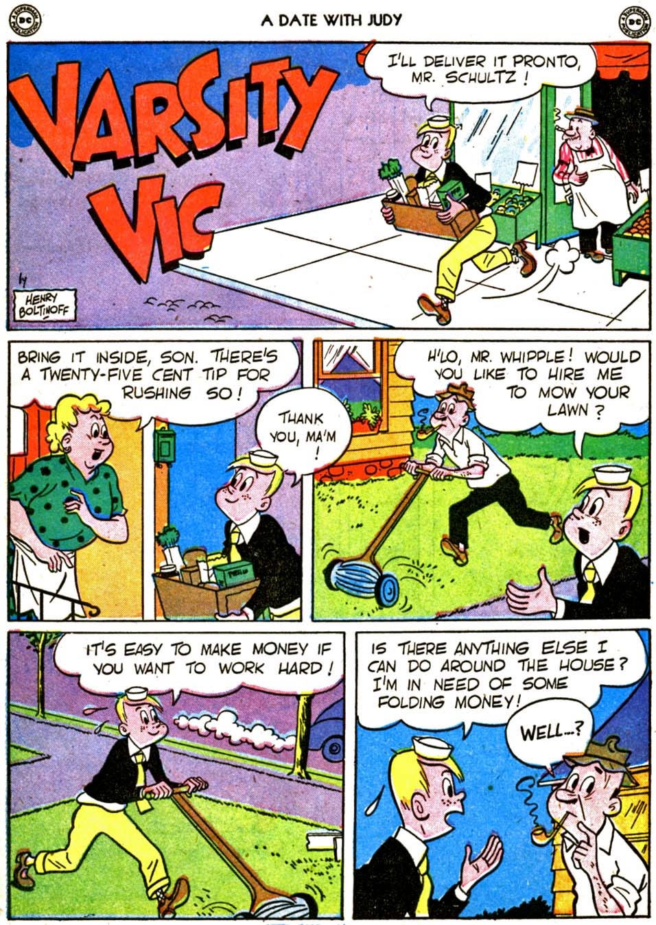 Read online A Date with Judy comic -  Issue #6 - 39