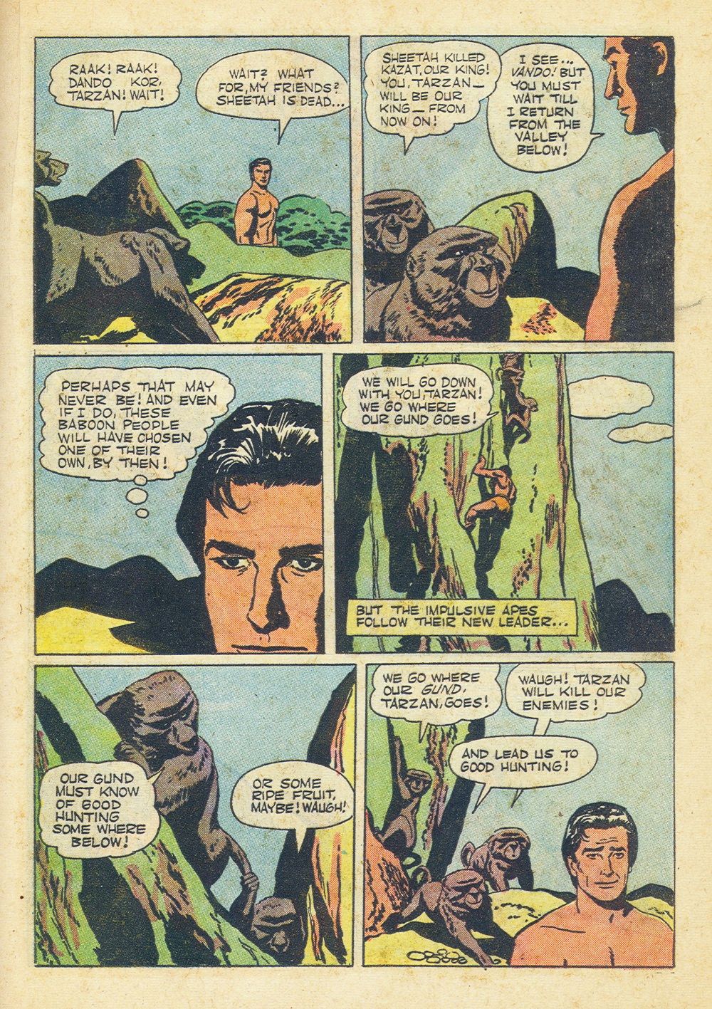 Read online Tarzan (1948) comic -  Issue #58 - 29