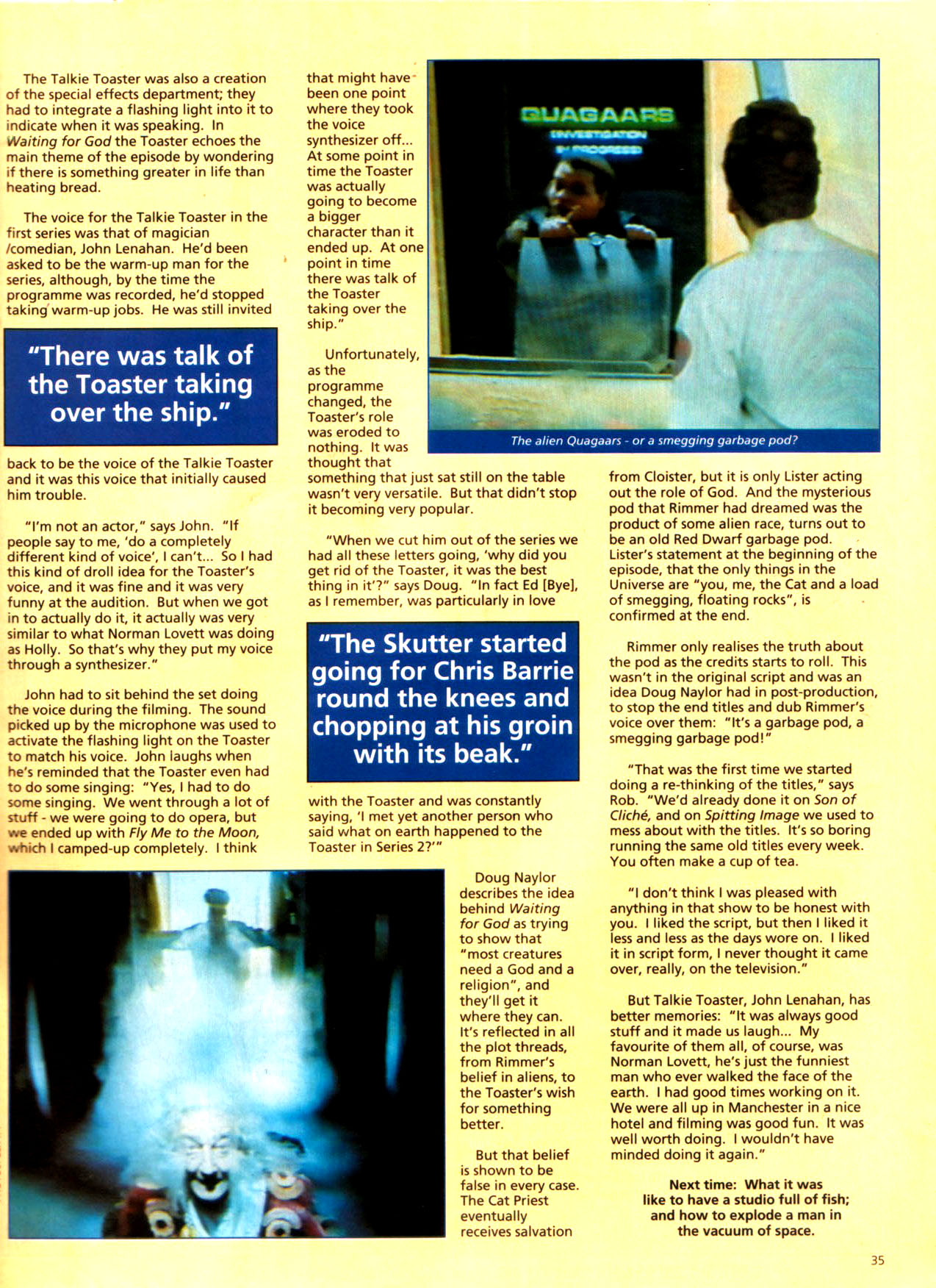 Read online Red Dwarf Smegazine (1993) comic -  Issue #4 - 35