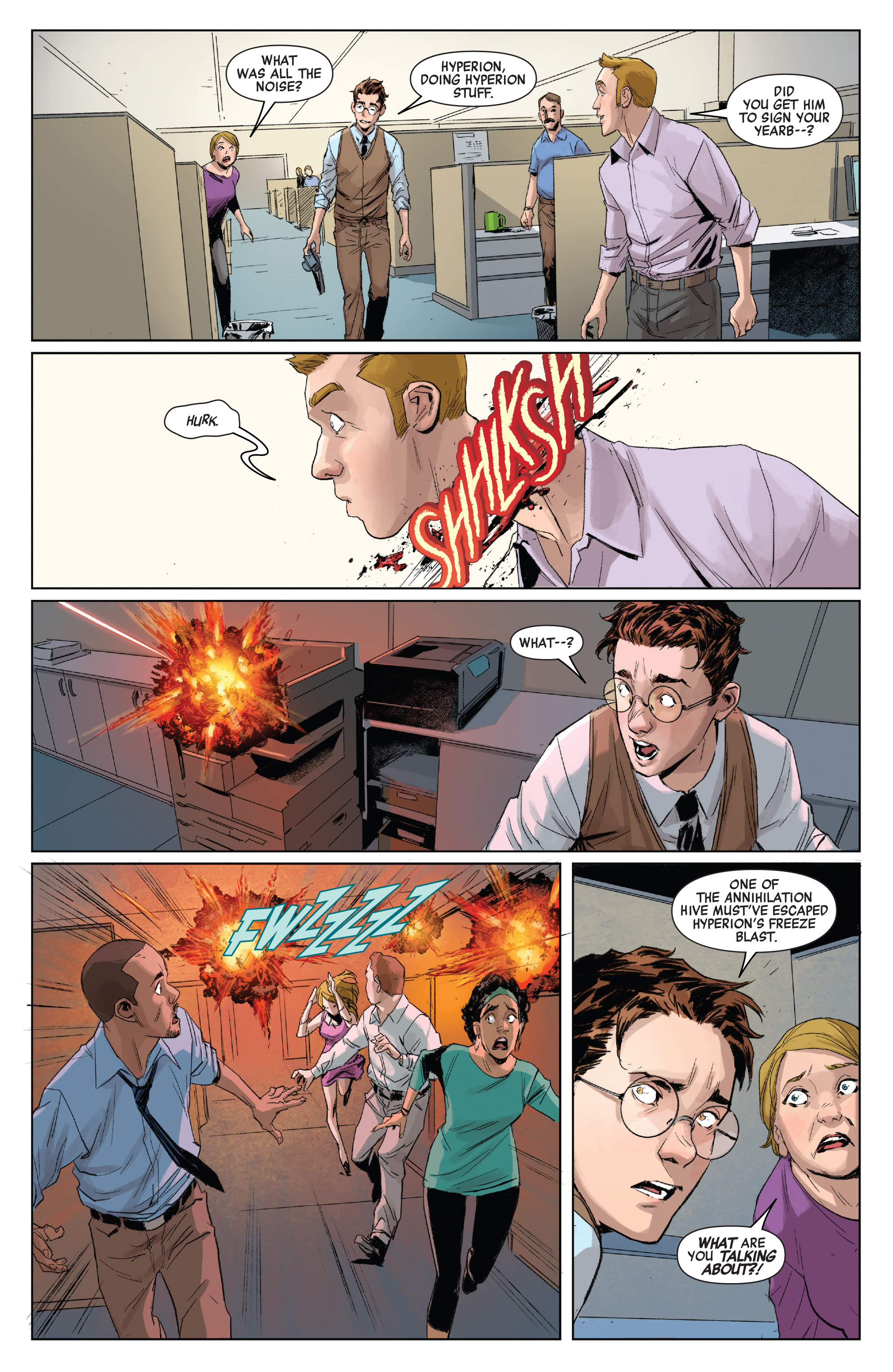 Read online Heroes Reborn: One-Shots comic -  Issue # Peter Parker, The Amazing Shutterbug - 28