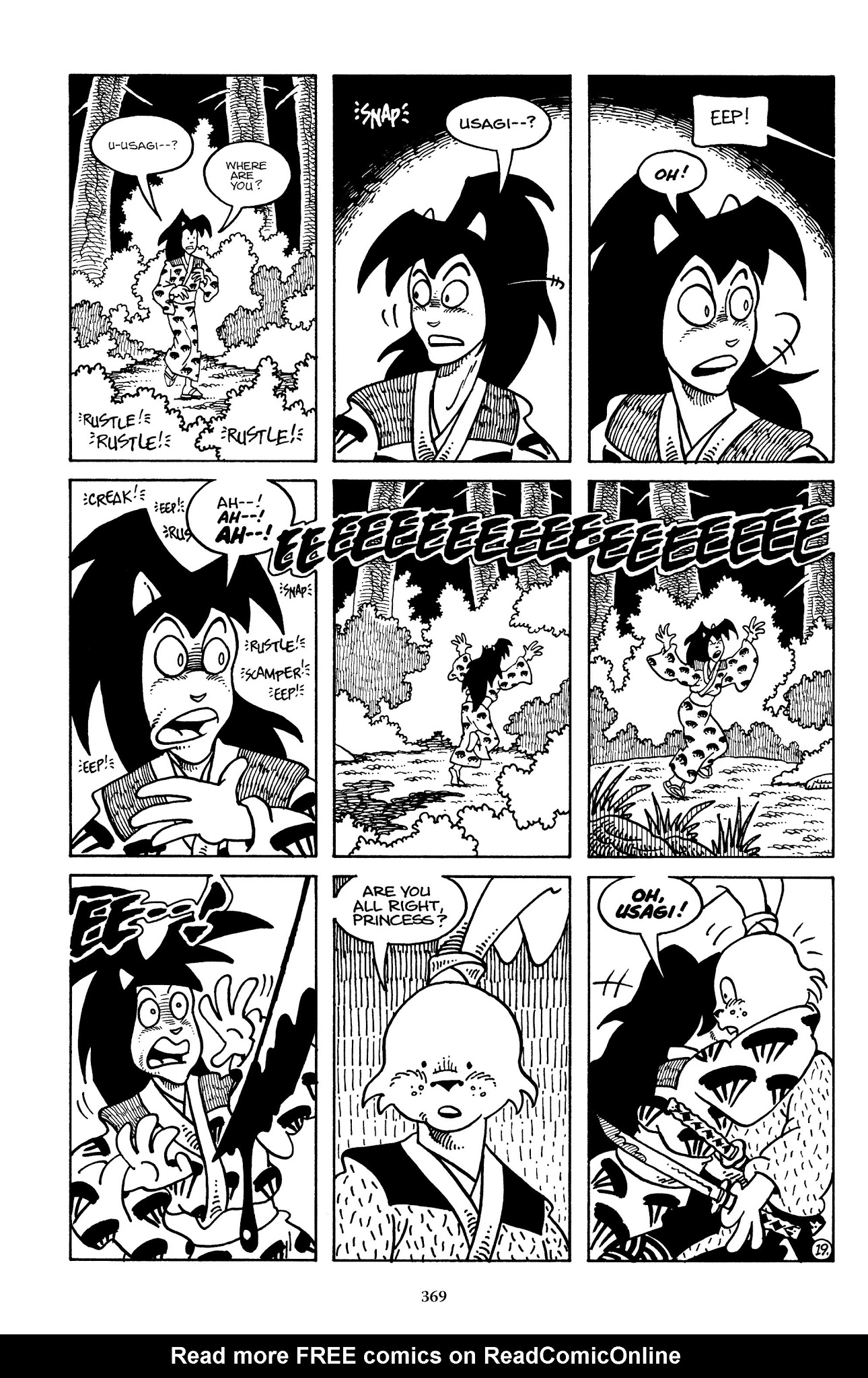 Read online The Usagi Yojimbo Saga comic -  Issue # TPB 1 - 361