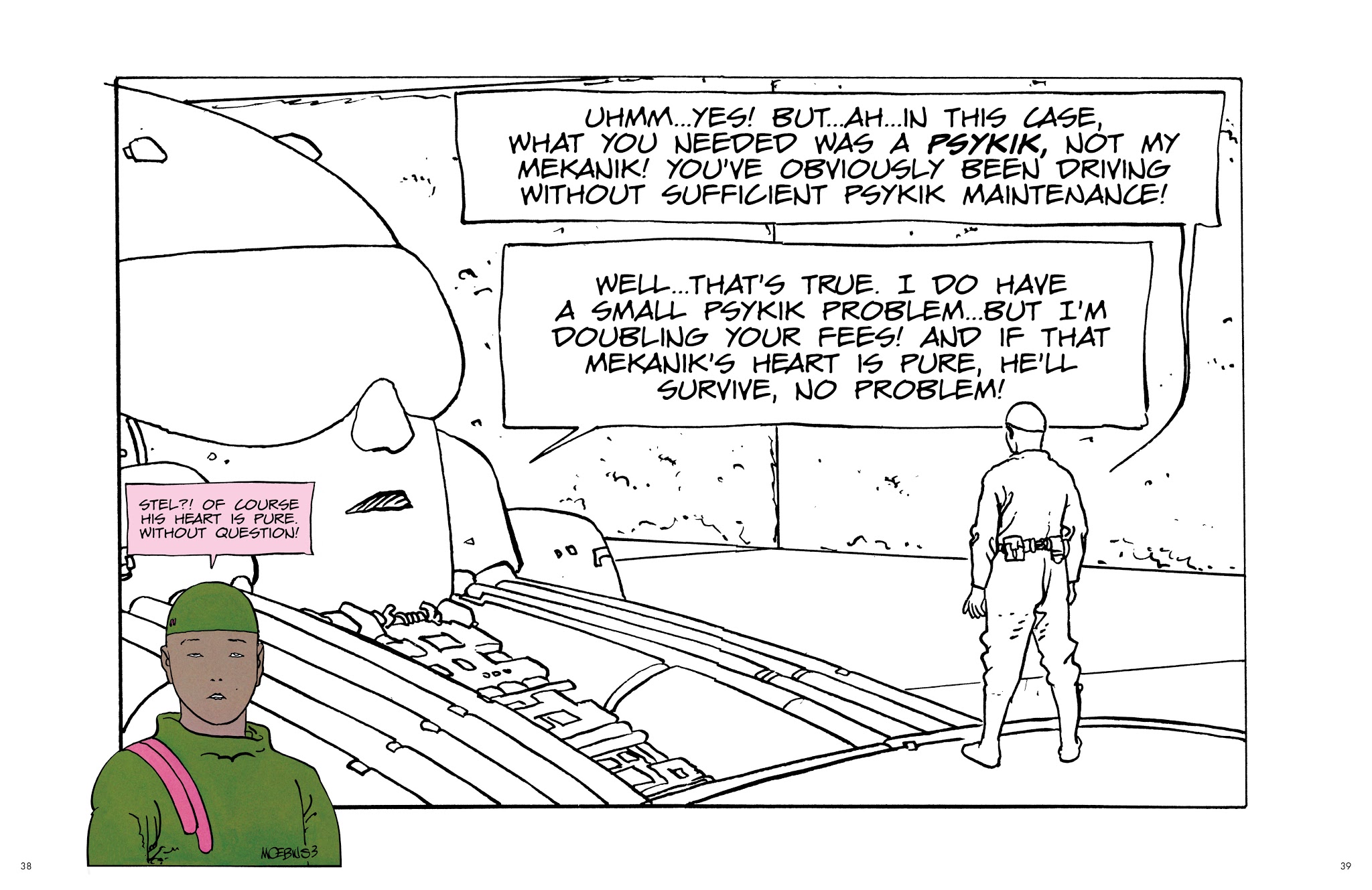 Read online Moebius Library comic -  Issue # TPB 3 - 35