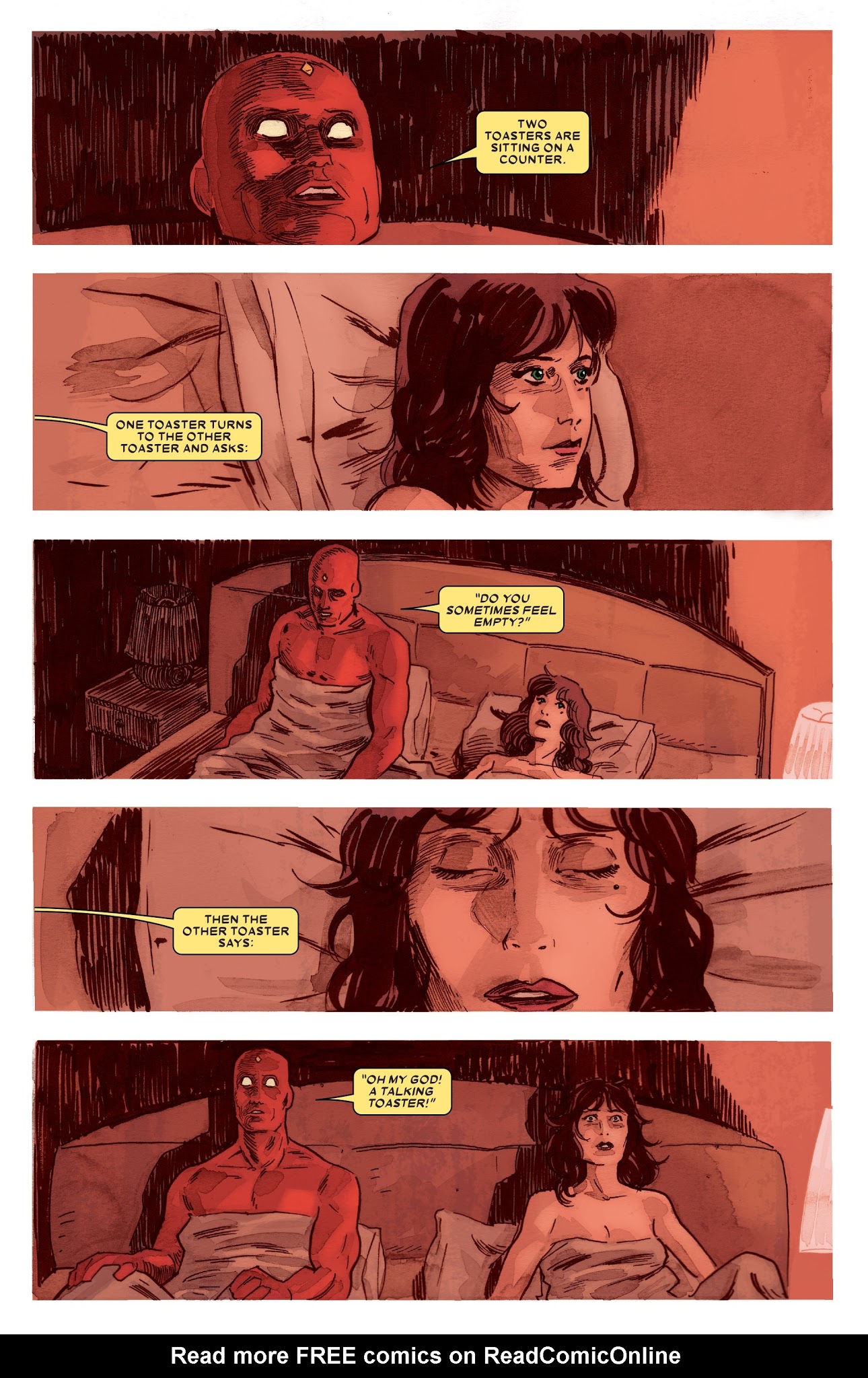 Read online Vision: Director's Cut comic -  Issue #4 - 5